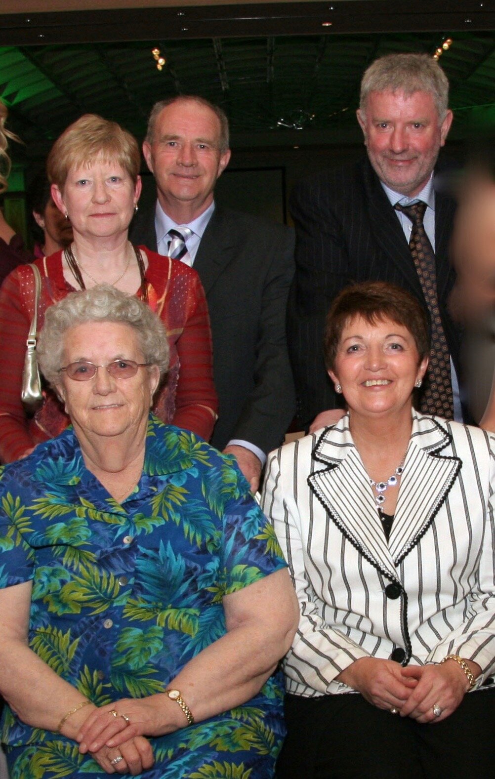   Margo “Donegal Person Of The Year” 2006 with her Mum Julia, Brother’s James and John and Sister-In-Law Bridget 