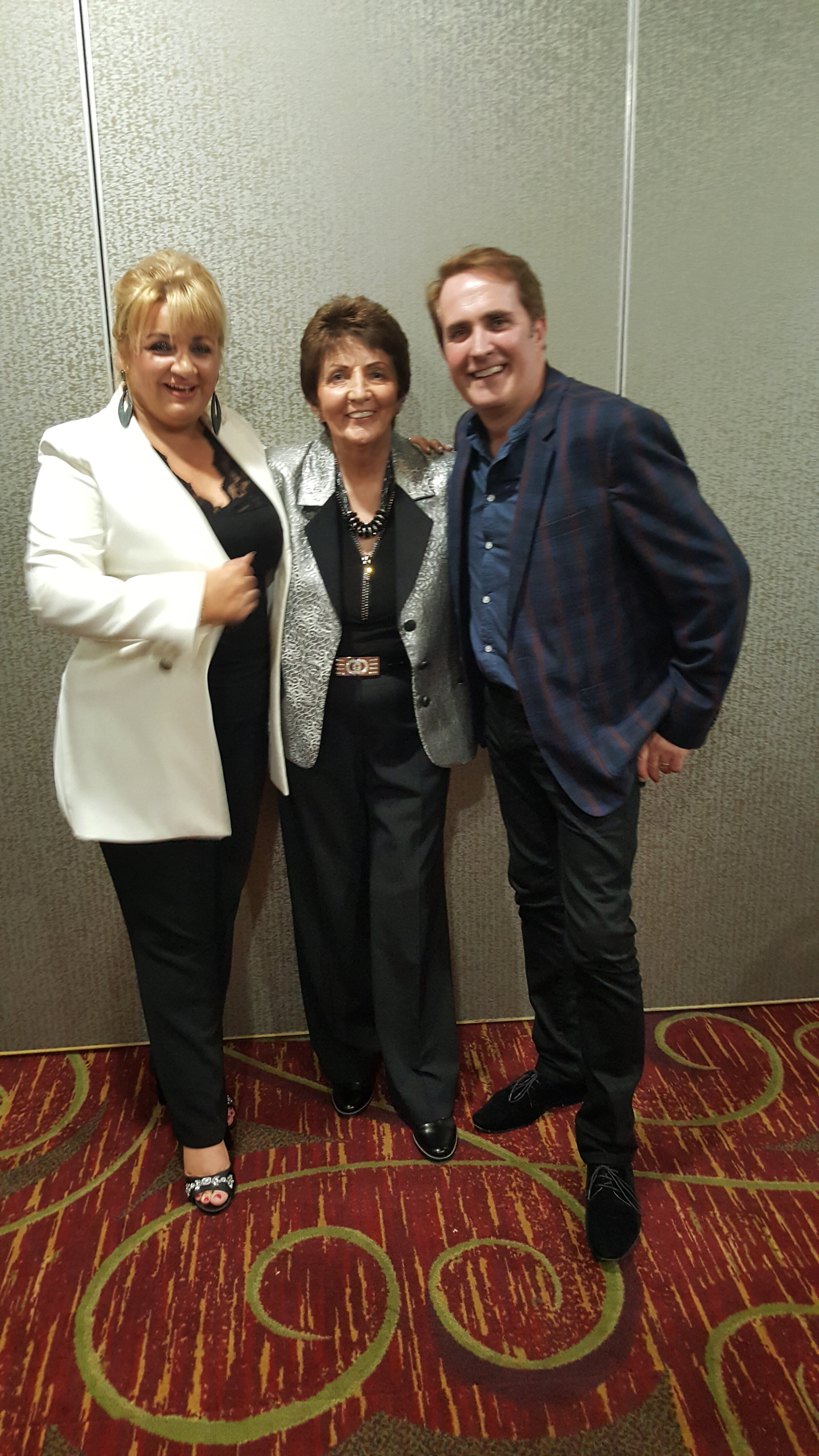  Margo with Trudi Lalor and Marc Roberts 