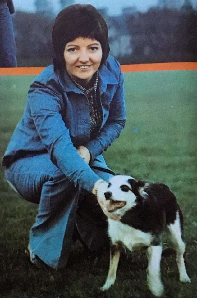 Margo with fury friend