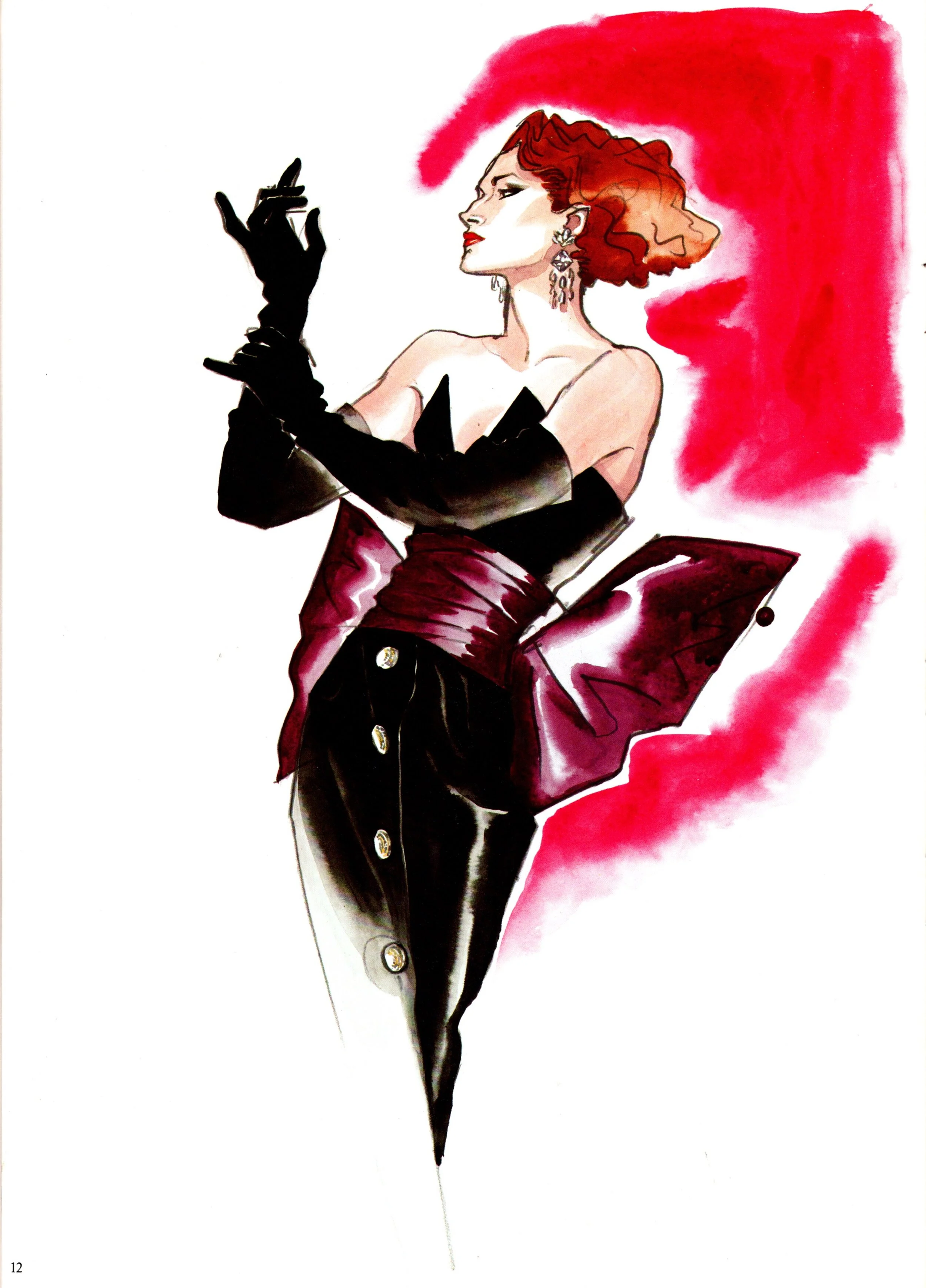 1984 : 1985 FW, Saint Laurent Rive Gauche, Suzanne Von Aichinger.12_TS04.jpeg