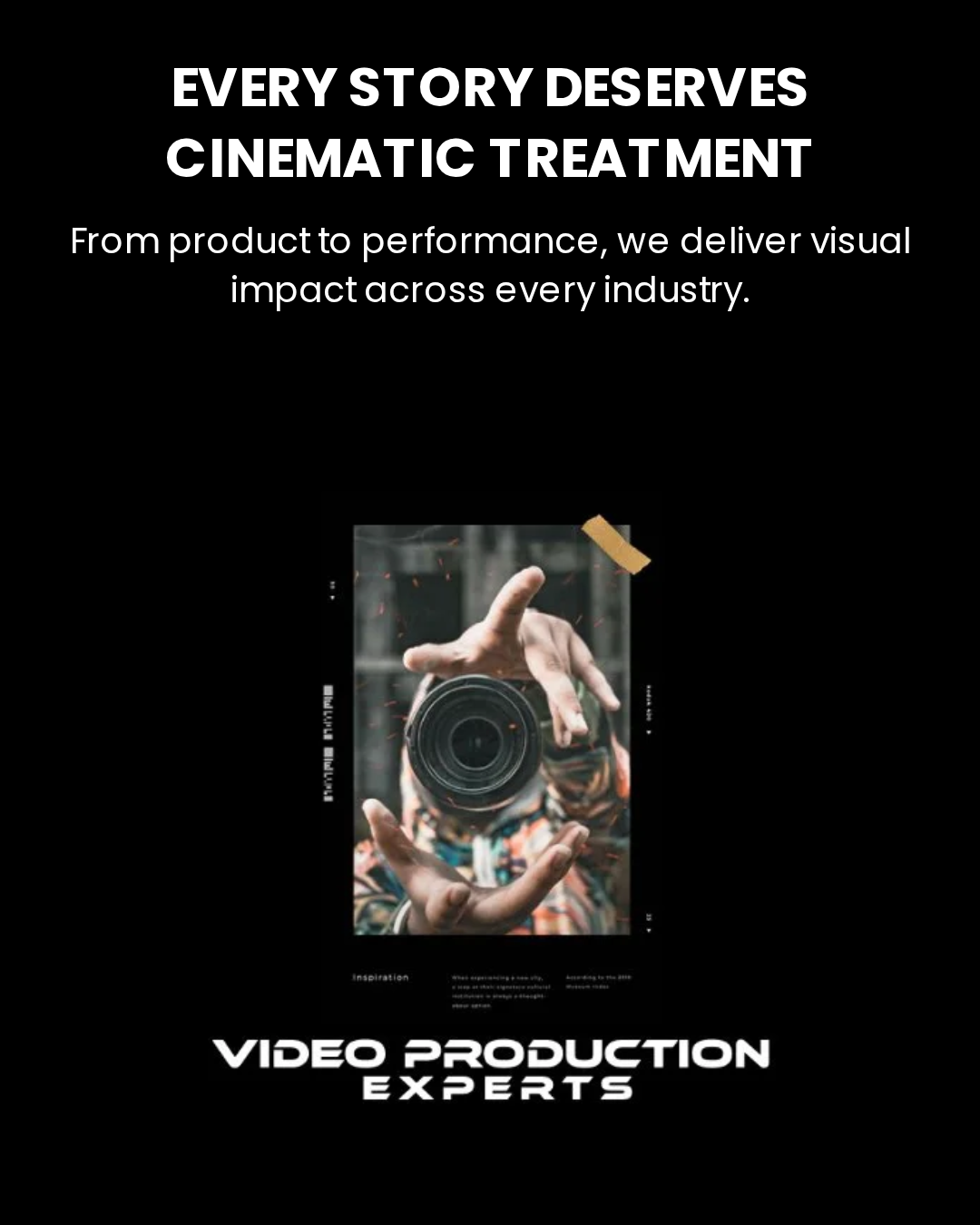 Every Story Deserves Cinematic Treatment in Northwest Arkansas