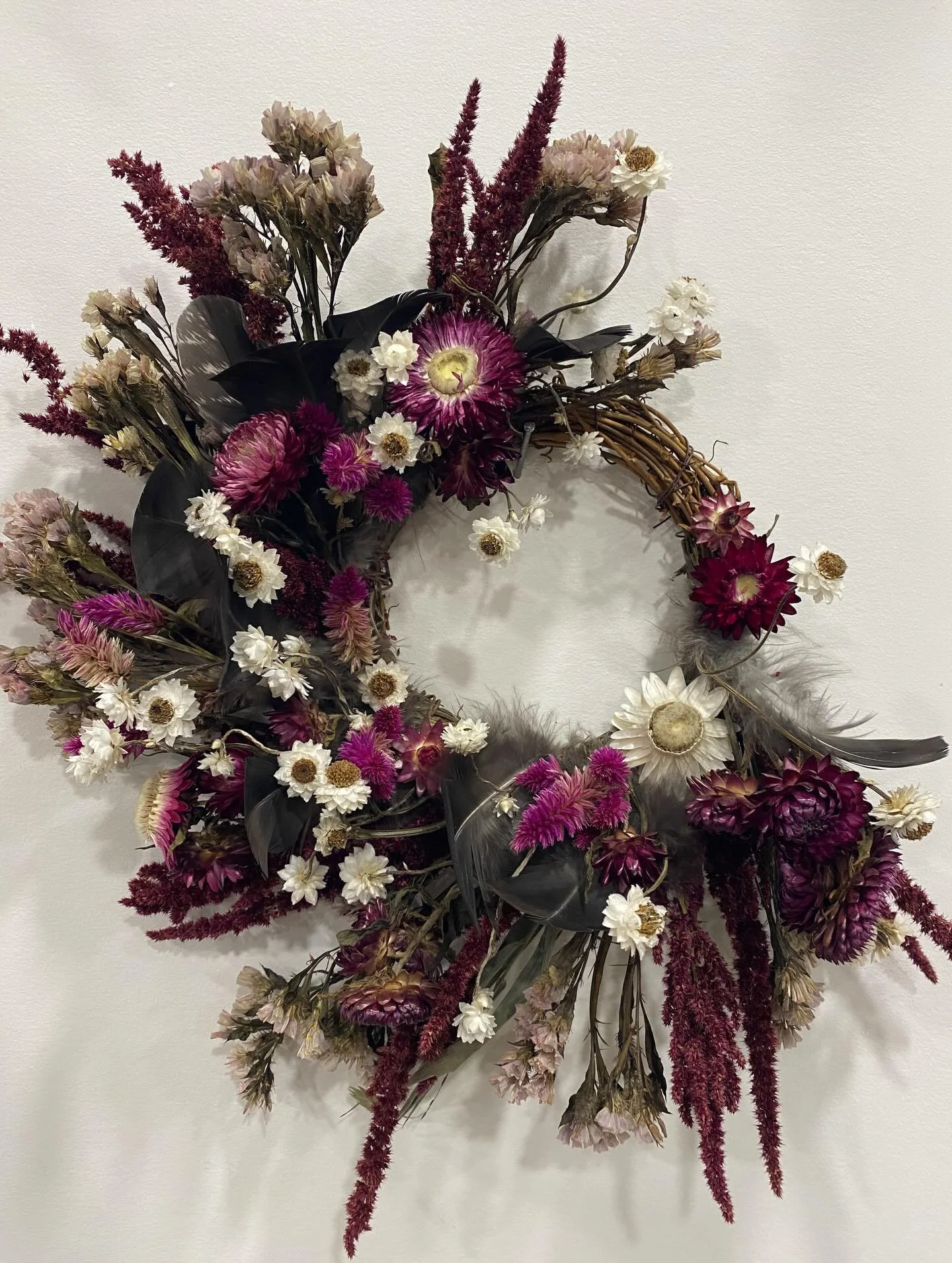 We are building up the wreath stock for the @floydfarmersmarket Winter Market on 12/13!  Reminder that we won&rsquo;t be at market tomorrow- enjoy the snow, stay safe, and we&rsquo;ll see ya next weekend! #floydva