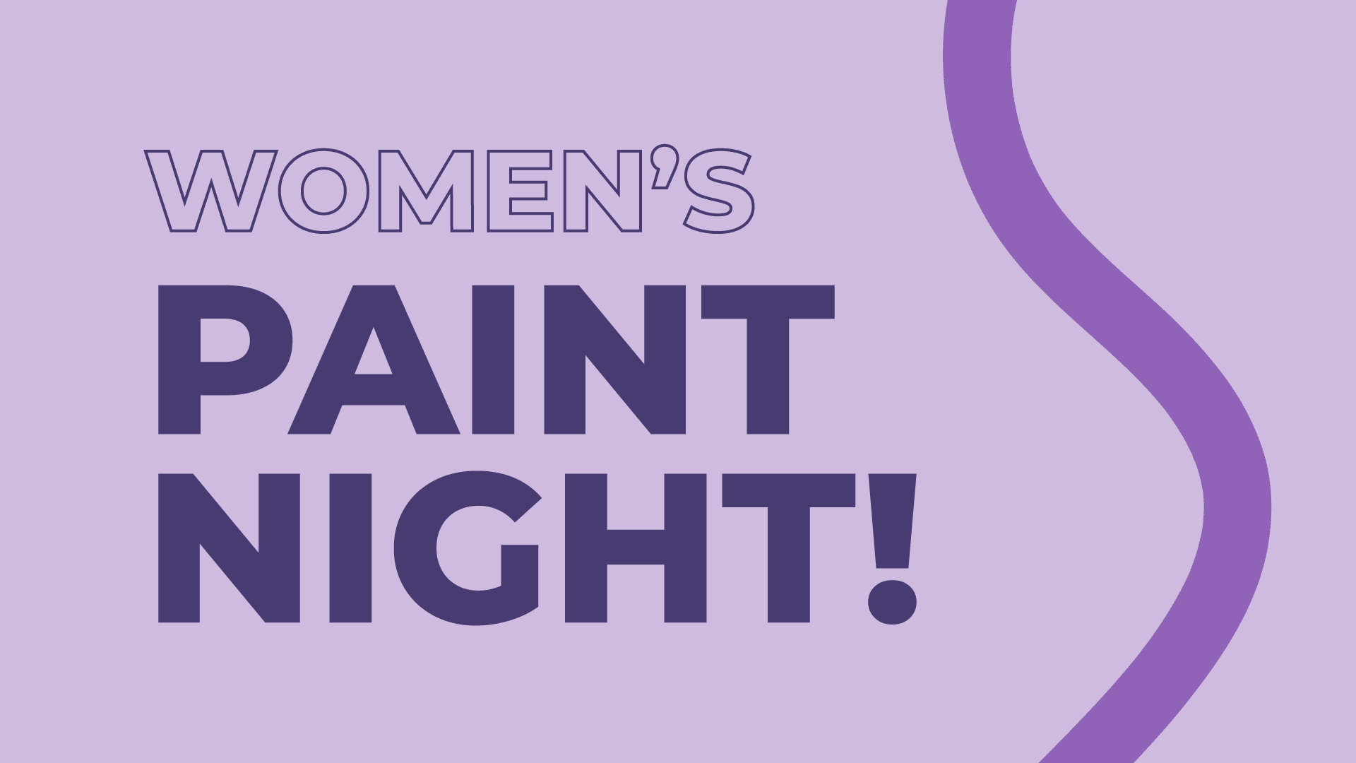 Women's Ministry Paint Night