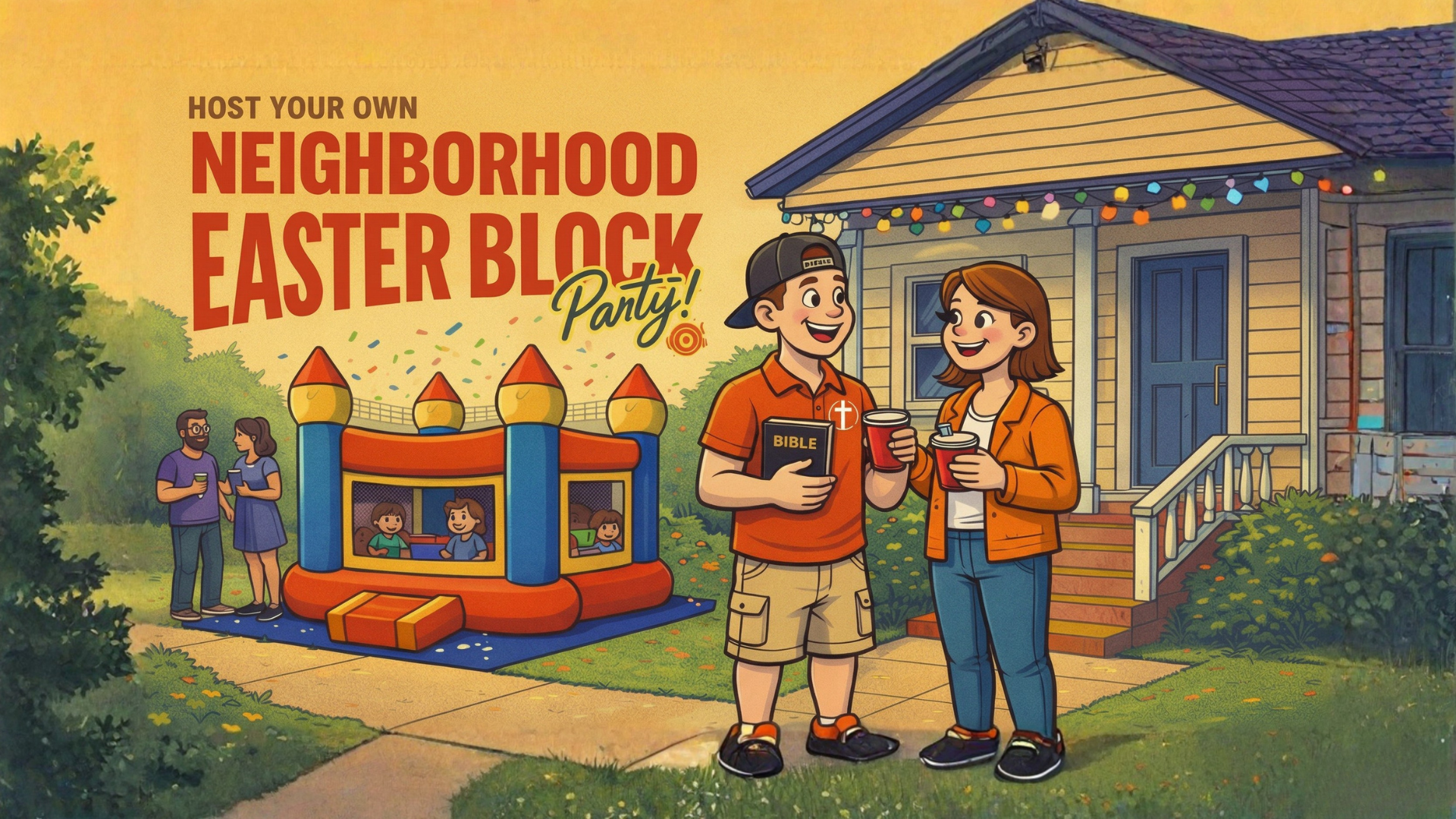 Neighborhood Easter Block Party