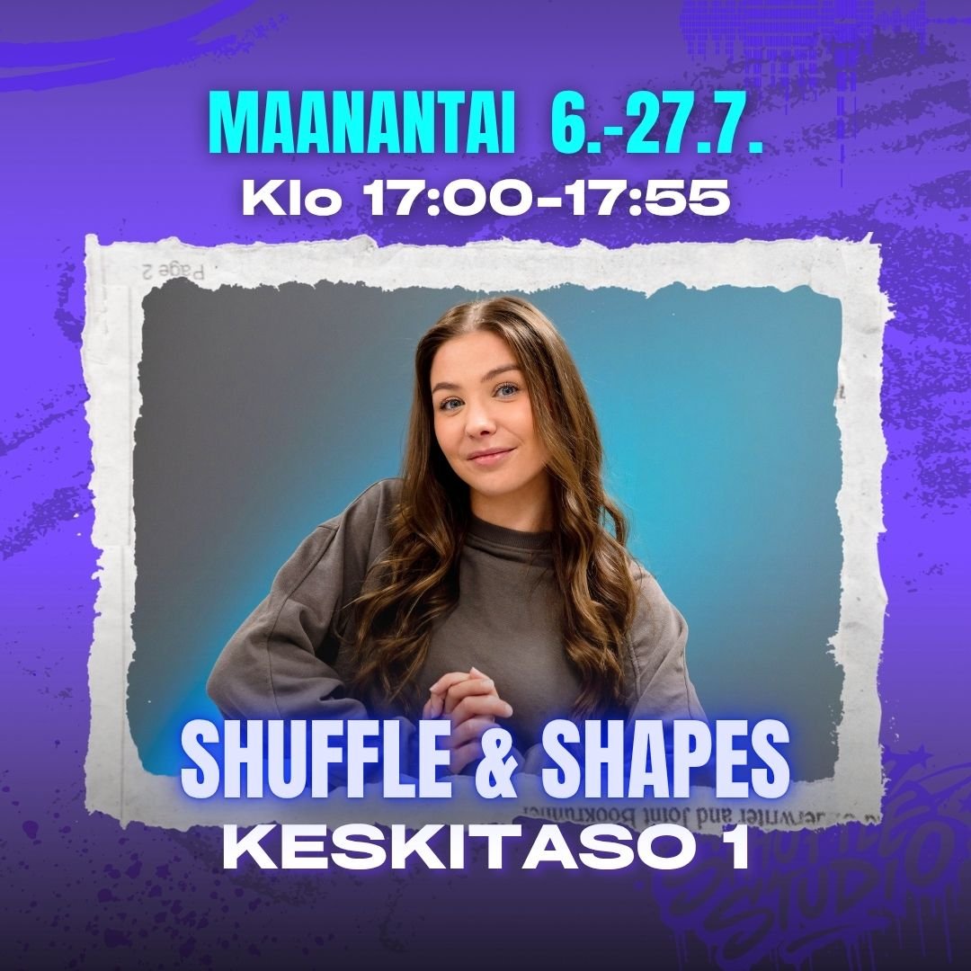 Shuffle & Shapes Keskitaso 1 - Heinäkuu