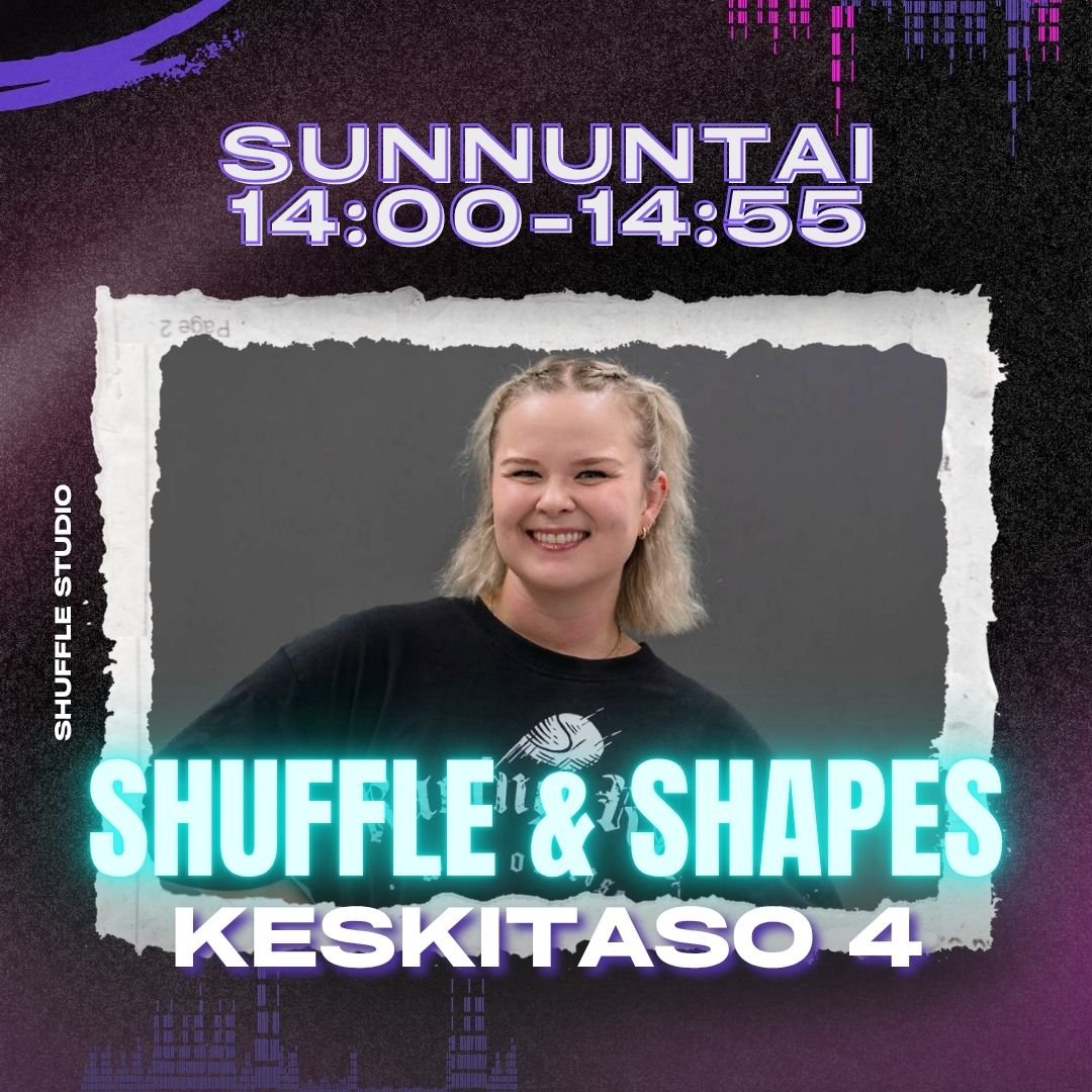 Shuffle & Shapes Keskitaso 4 - Elokuu