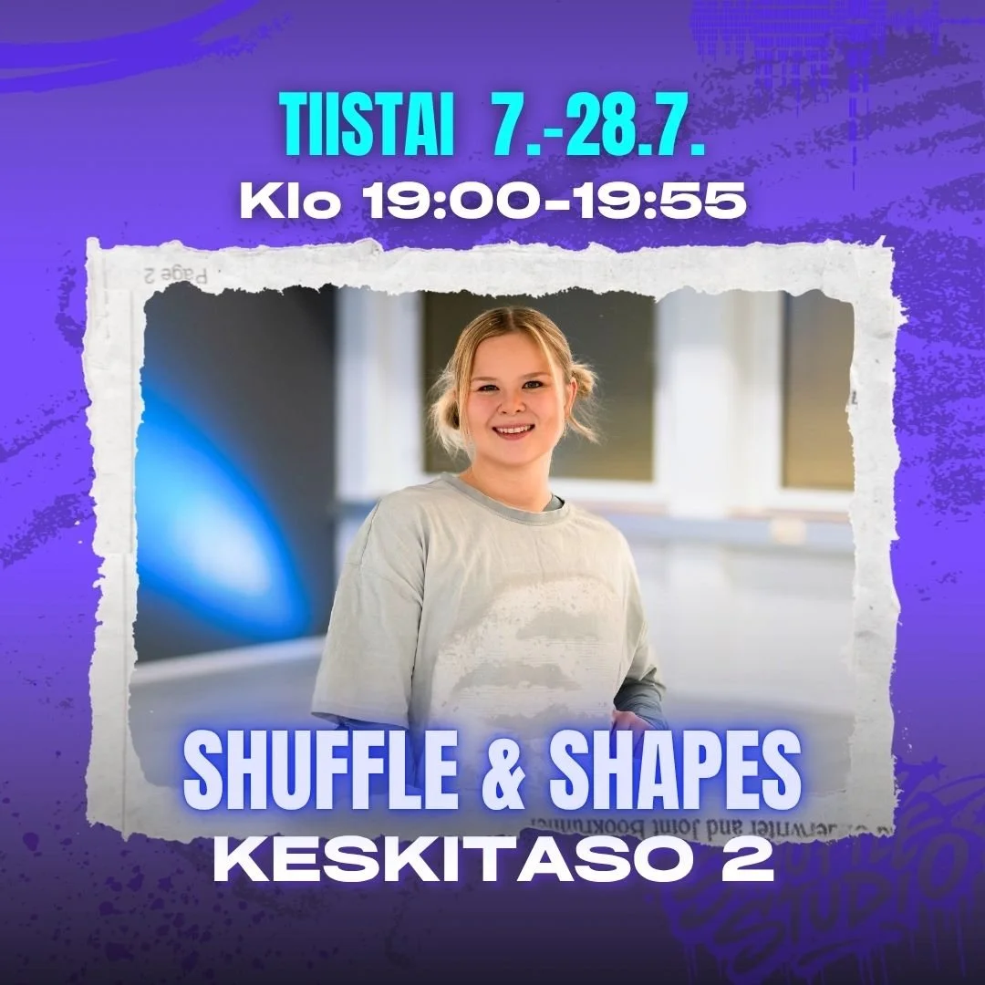 Shuffle & Shapes Keskitaso 2 - Heinäkuu