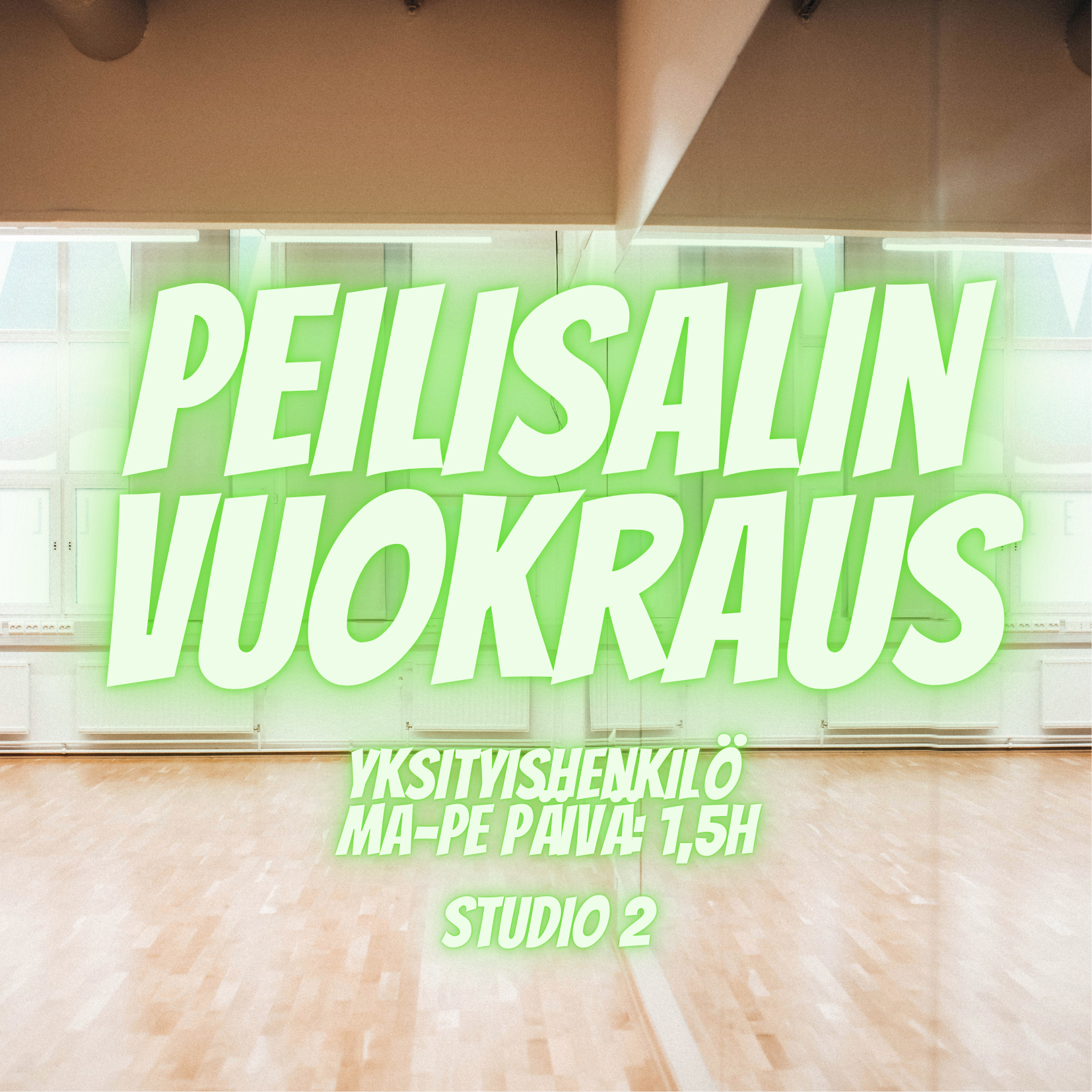 Yksityishenkilö - Arki-Vuokraus 1,5h