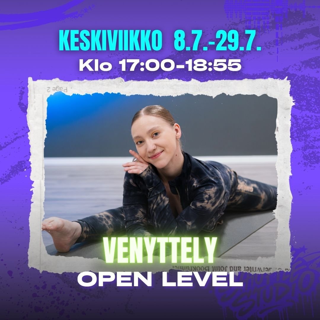 Venyttely Open Level - Heinäkuu