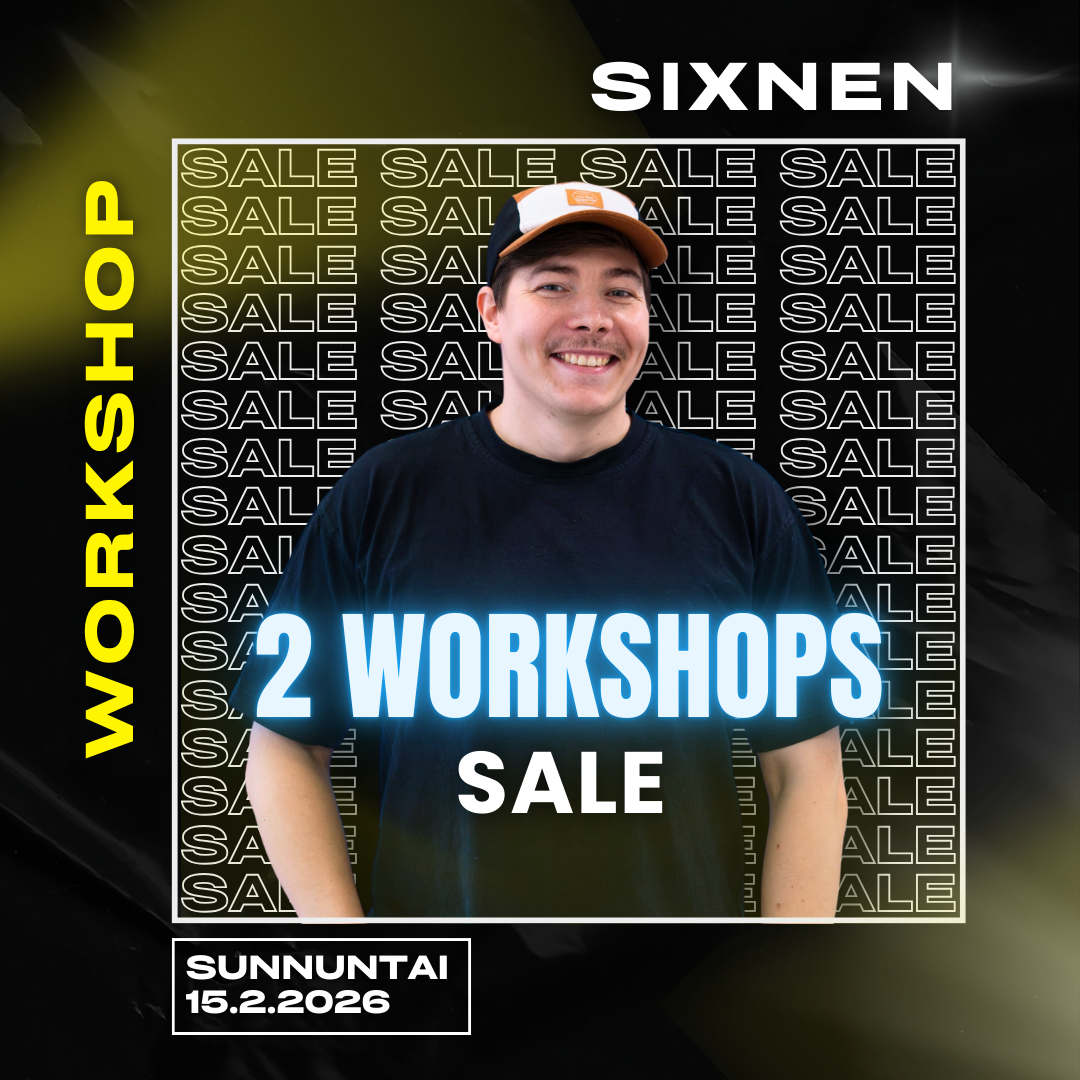 SALE - Workshops with Sixnen