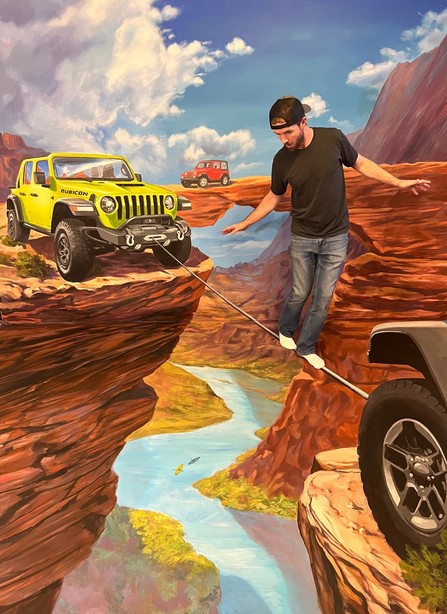 Chris Carlson 3D Chalk Artist and Street Painter for Hire