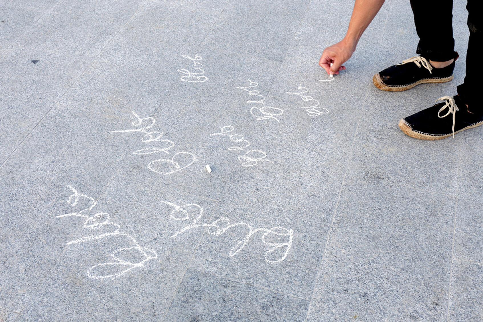  Sandra Volny, Aural Spatial Awareness and the Poetics of Listening, first produced during Triangular Project in 2017, Ionion Center for the Arts and Culture, photo Florine Leoni. 