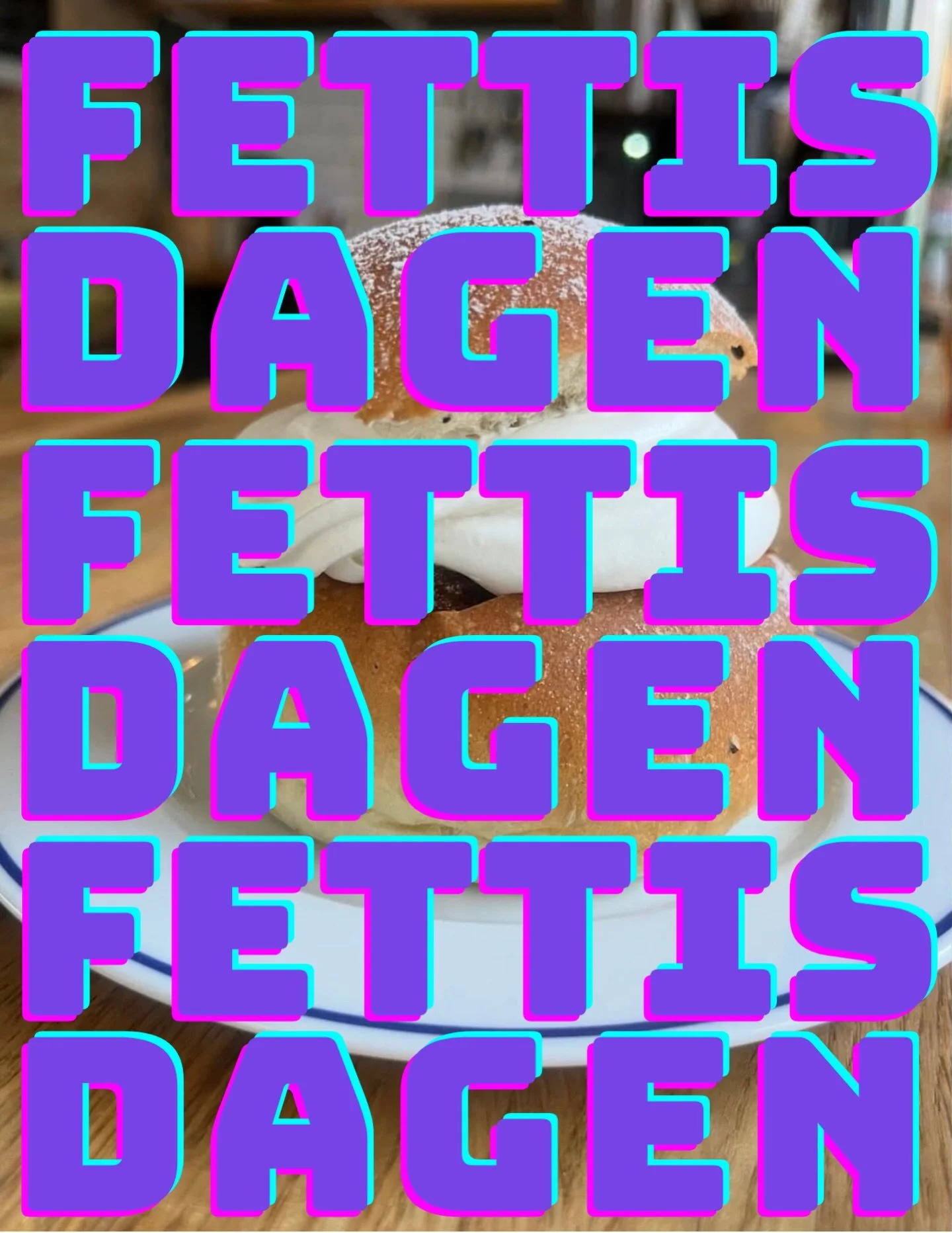 TUESDAY 17/2/&rsquo;26 = FETTISDAGEN!
Flax will be open from 10:00, we have a stupid amount of semlor - however you sickos sure love &rsquo;em&hellip; so&hellip; BE FAST! 🥳 
TELL YOUR FRIENDS because once they&rsquo;re gone, unfortunately, they&rsqu