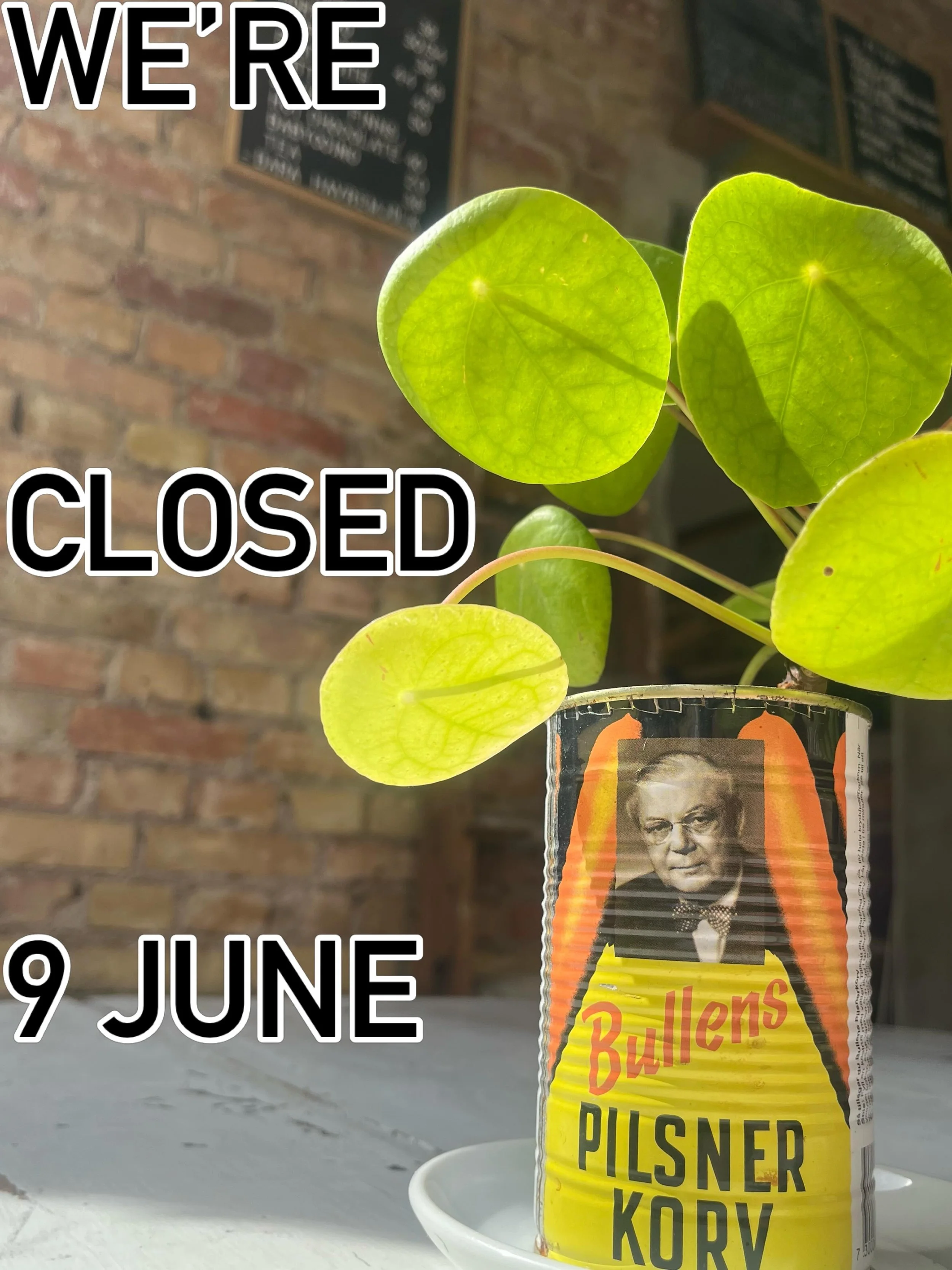 We&rsquo;re having a staff-day tomorrow and will be closed, but we&rsquo;ll be open on Wednesday again as usual! See you then lovelies 🫶🫶