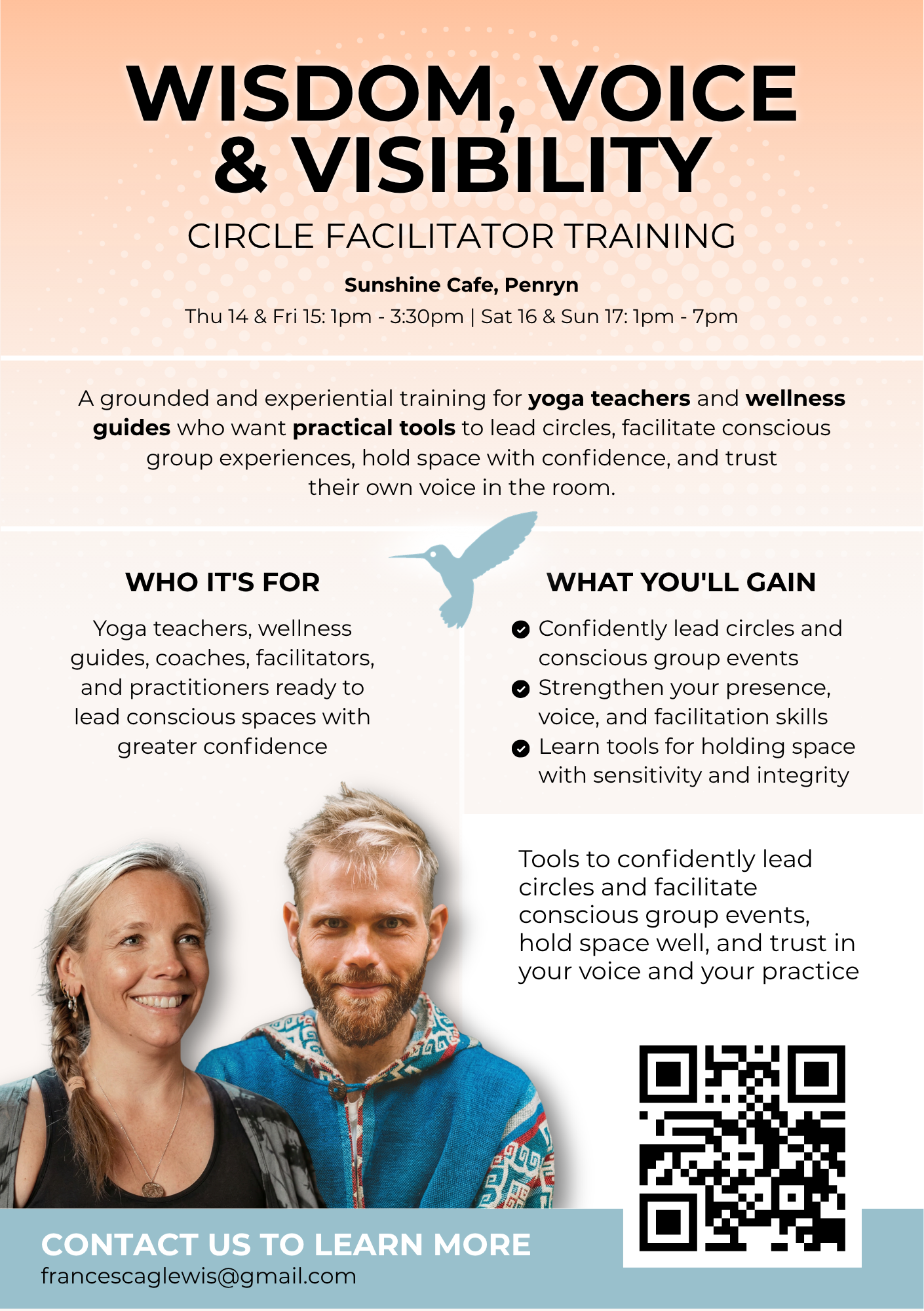 Wisdom, Voice &amp; Visibility Circle Facilitator Training