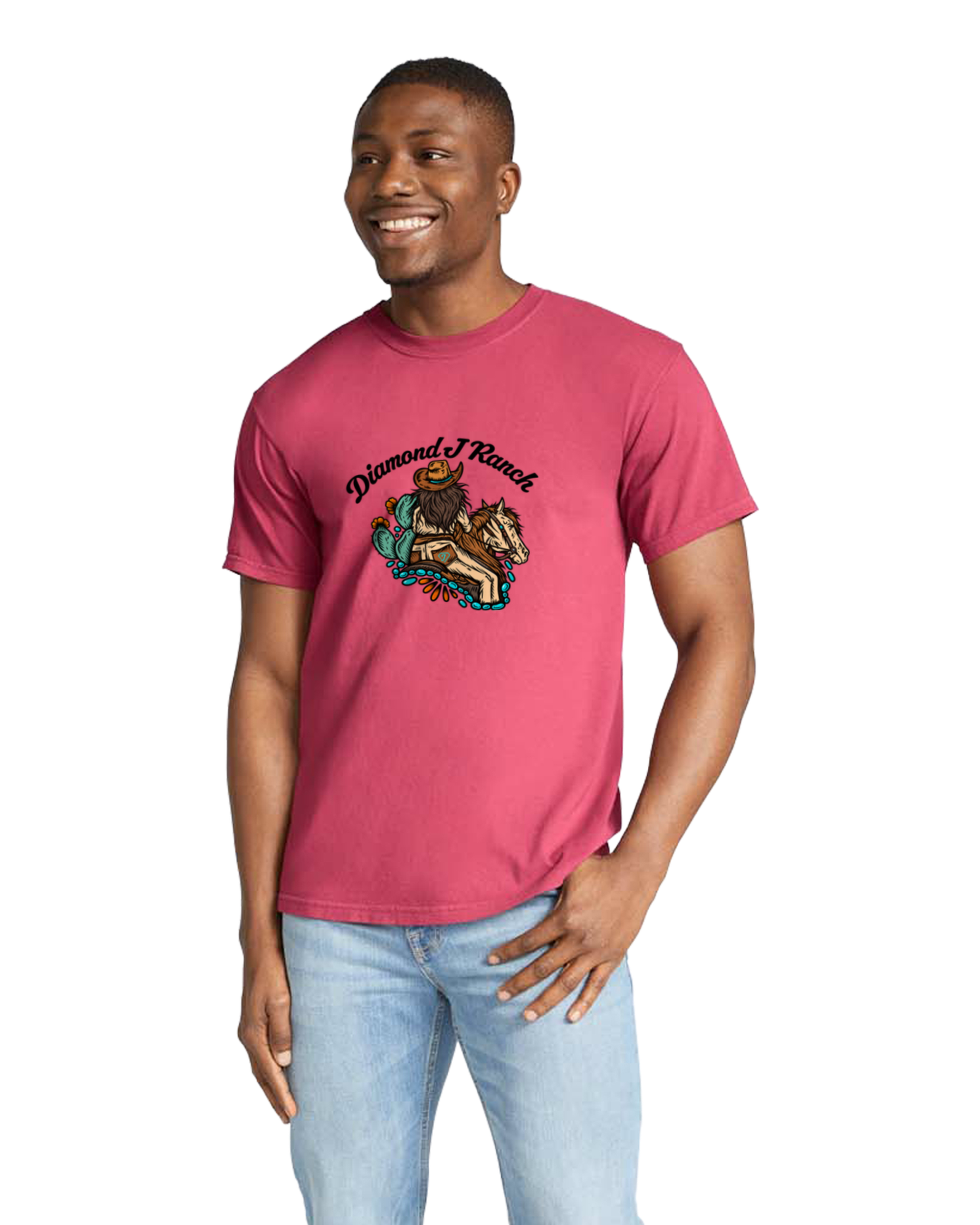 CC Chili TShirt Black Horseback Logo.png