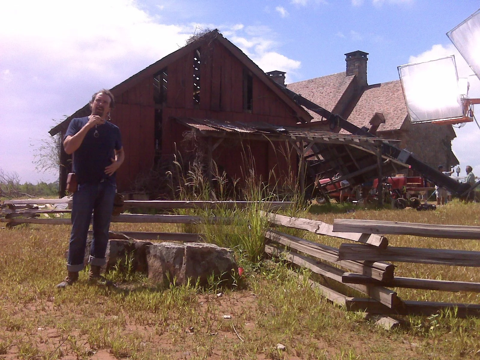 Straw Dogs, Exterior House Set