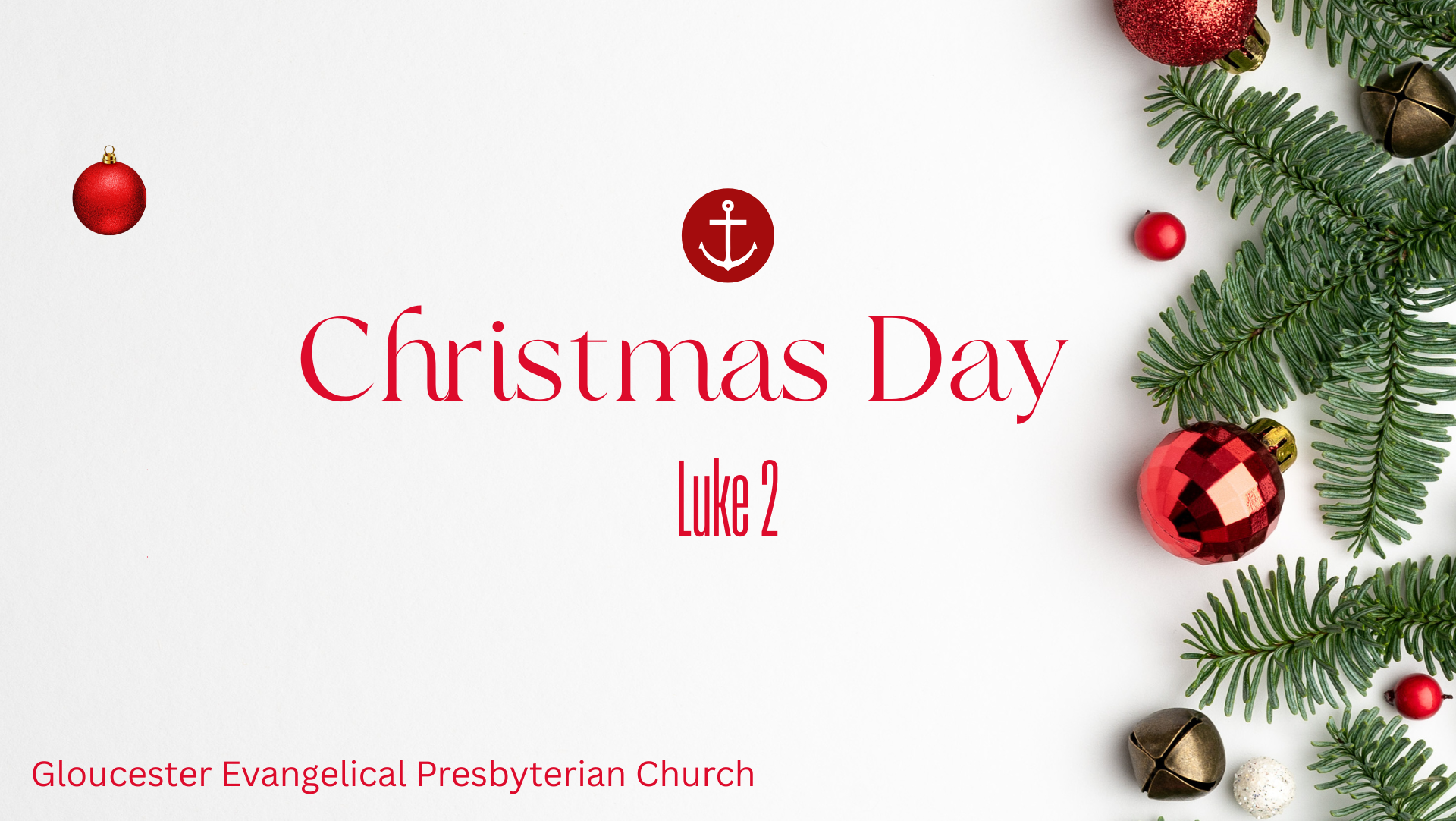 Christmas Day Service