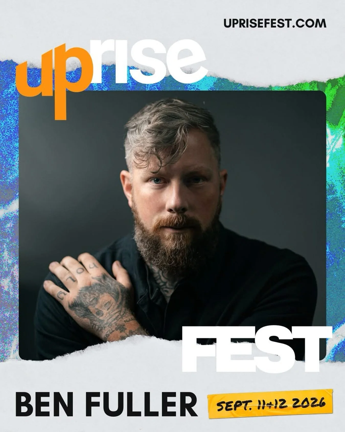 &ldquo;If I got Jesus, I got it all&rdquo;

Join us in welcoming Ben Fuller Music back for Uprise Festival 2026!