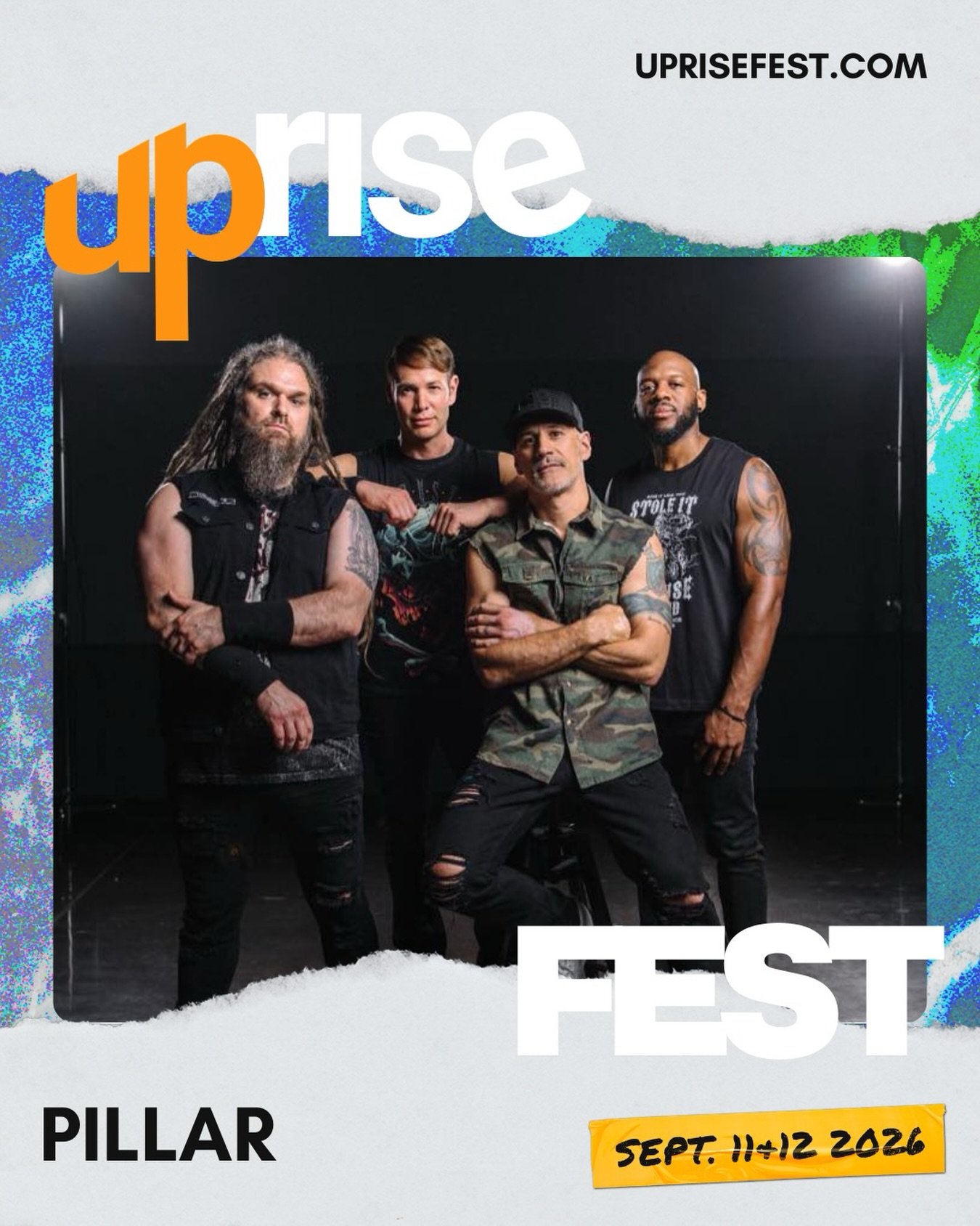 Join us in welcoming Pillar to the Uprise Festival 2026 lineup!
