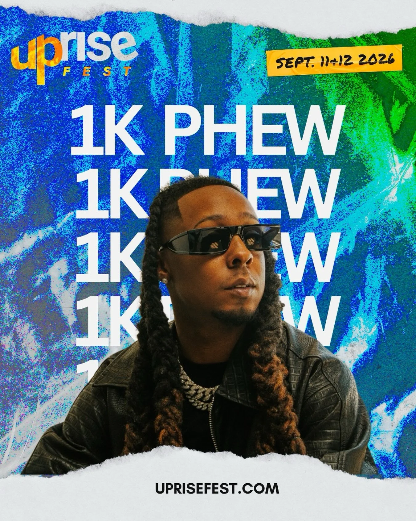 We&rsquo;re so excited to welcome 1K Phew to the Uprise Festival 2026 lineup!