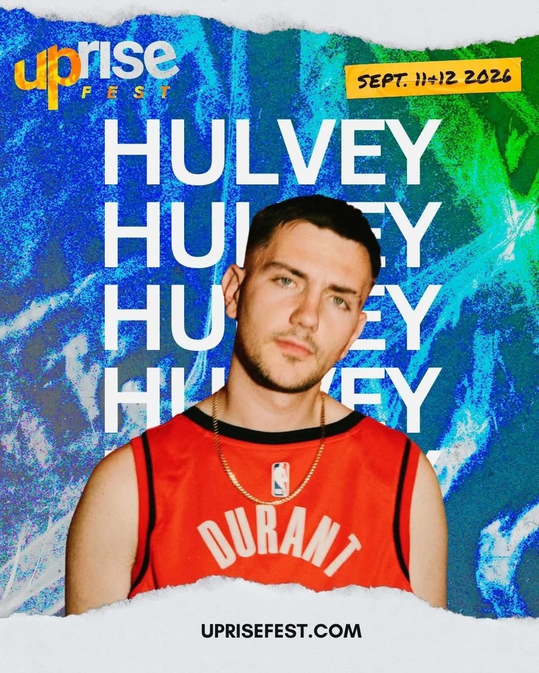 &ldquo;Glory to the Father, You deserve the praise!&rdquo; We&rsquo;re so excited to welcome Hulvey to the Uprise Festival 2026 lineup!