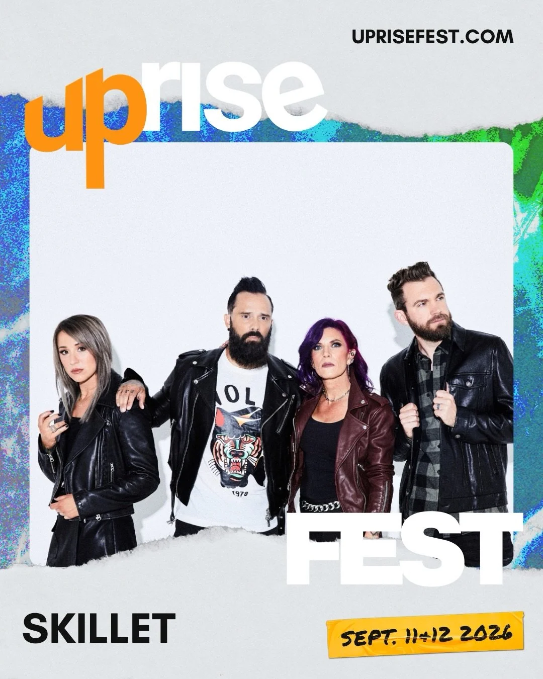&ldquo;I feel like a monster!&rdquo; Skillet Music is confirmed for Uprise Festival 2026!

They&rsquo;ll join TobyMac on Friday, September 11. Don&rsquo;t miss this incredible night with two of our all-time favorite artists BOTH on the same night! Ma