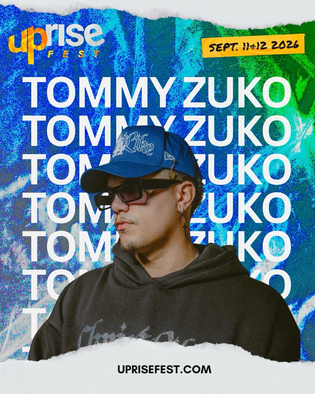 &ldquo;What he say?&rdquo; Join us in welcoming Tommy Zuko to the Uprise Festival 2026 lineup!