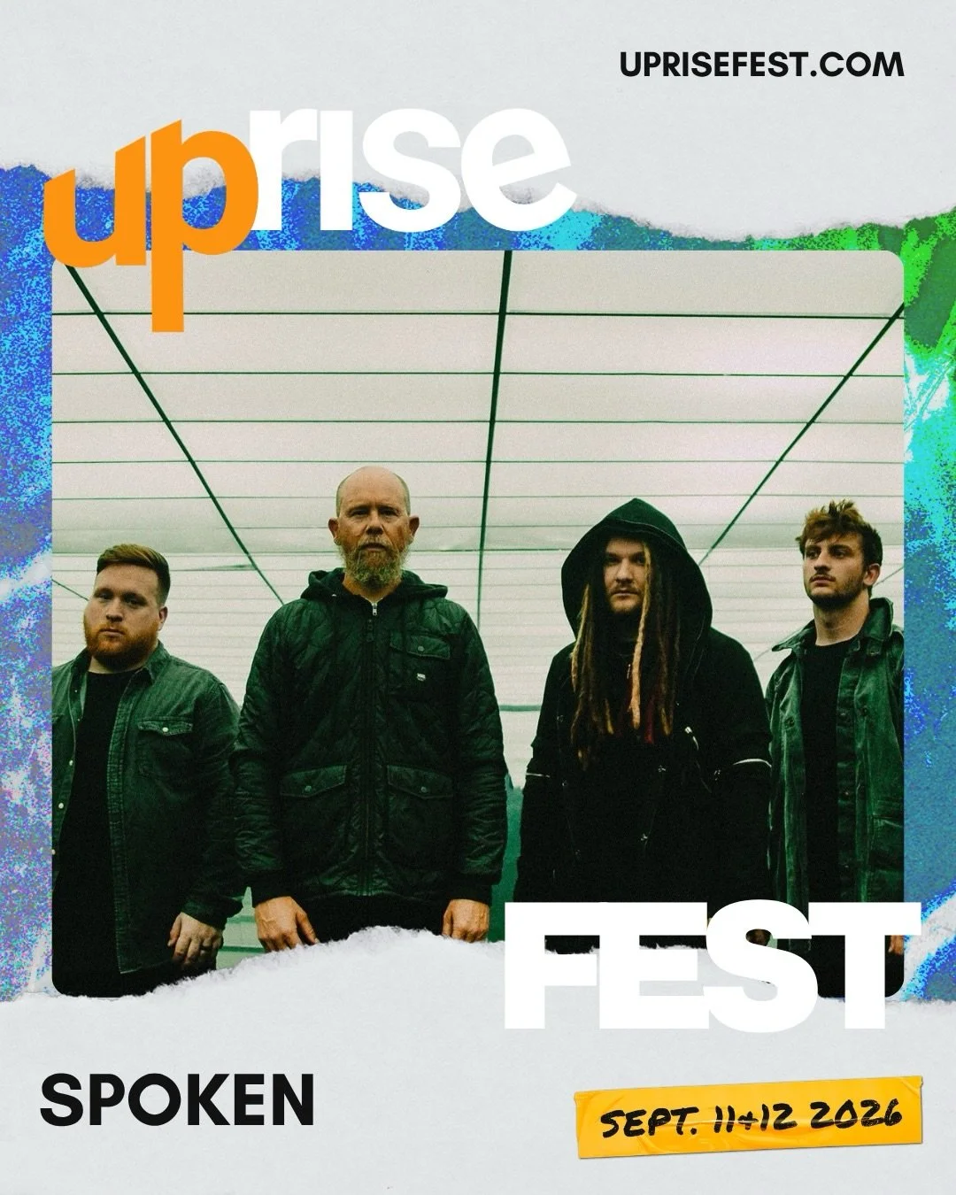 &ldquo;But we will rise from the ashes again!&rdquo; We&rsquo;re so excited to welcome Spoken to the Uprise Festival 2026 lineup!