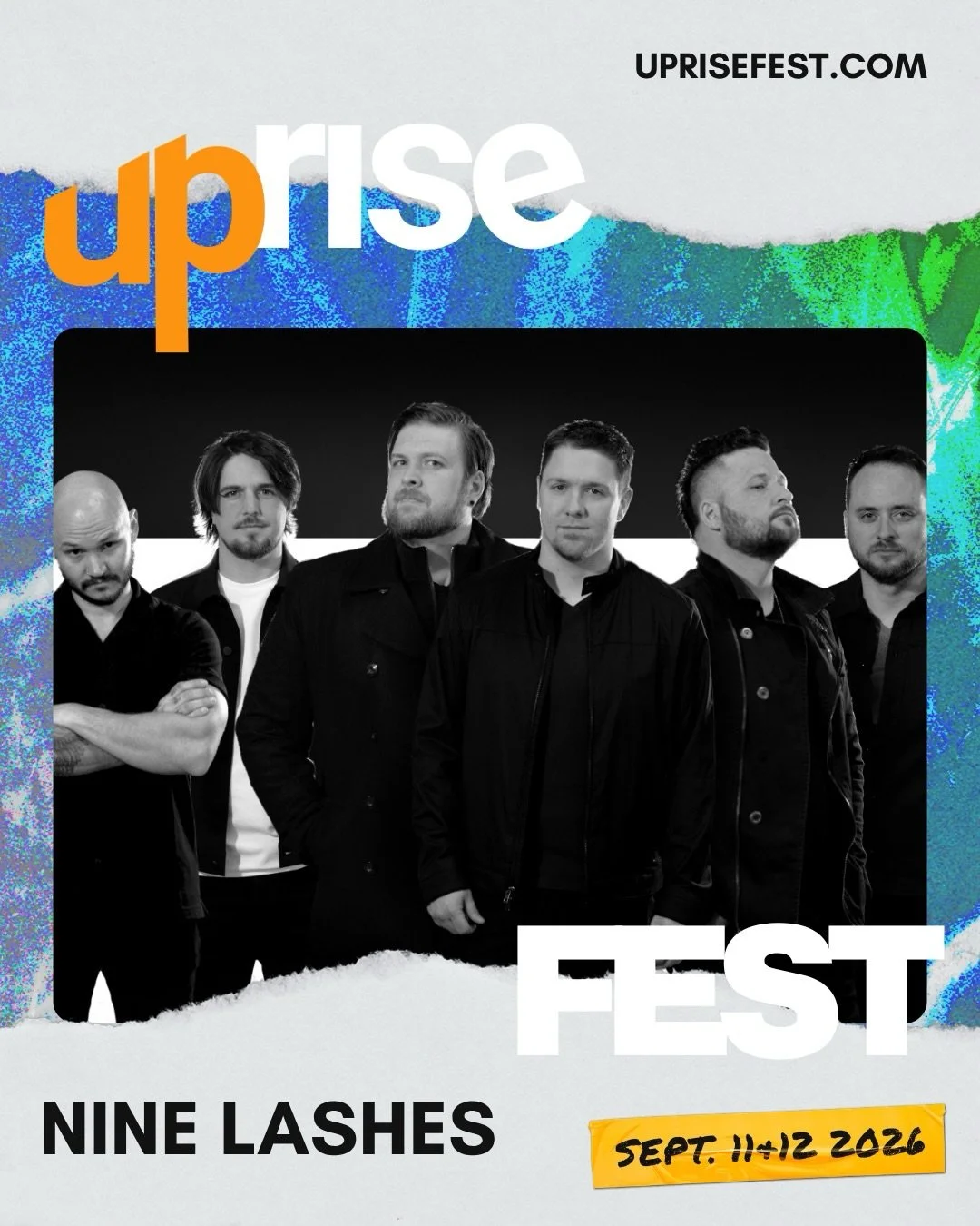 &ldquo;I&rsquo;ll stand, the lonely!&rdquo; Join us in welcoming Nine Lashes to the Uprise Festival 2026 lineup!