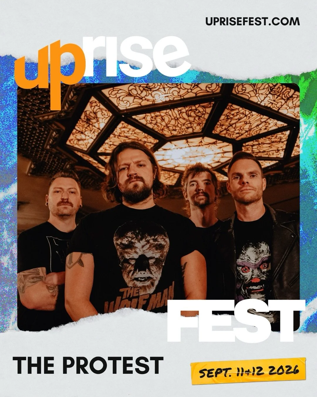 &ldquo;I do it all to make them see this is all for something greater than me!&rdquo; We&rsquo;re so excited to welcome The Protest to the Uprise Festival 2026 lineup!