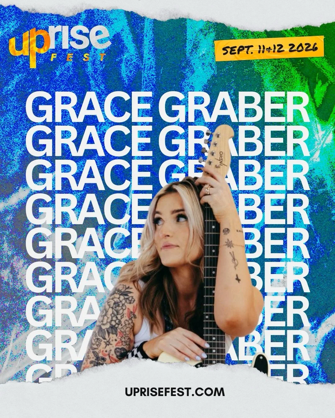 We&rsquo;re so excited to welcome Grace Graber to the Uprise Festival 2026 lineup!