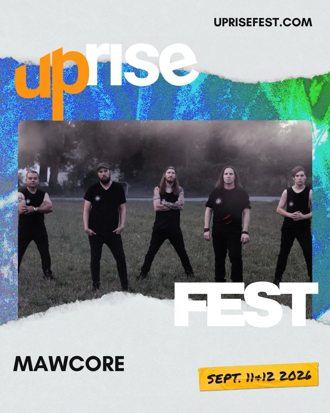 &ldquo;You push me down to the bottom to feed!&rdquo; We&rsquo;re so excited to welcome Mawcore to the Uprise Festival 2026 lineup!