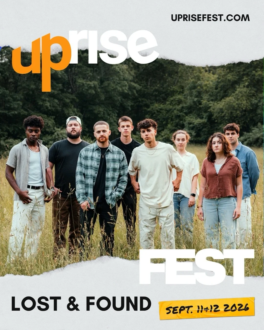 &ldquo;So I&rsquo;m running home!&rdquo; We&rsquo;re so excited to welcome LOST &amp; FOUND to the Uprise Festival 2026 lineup!