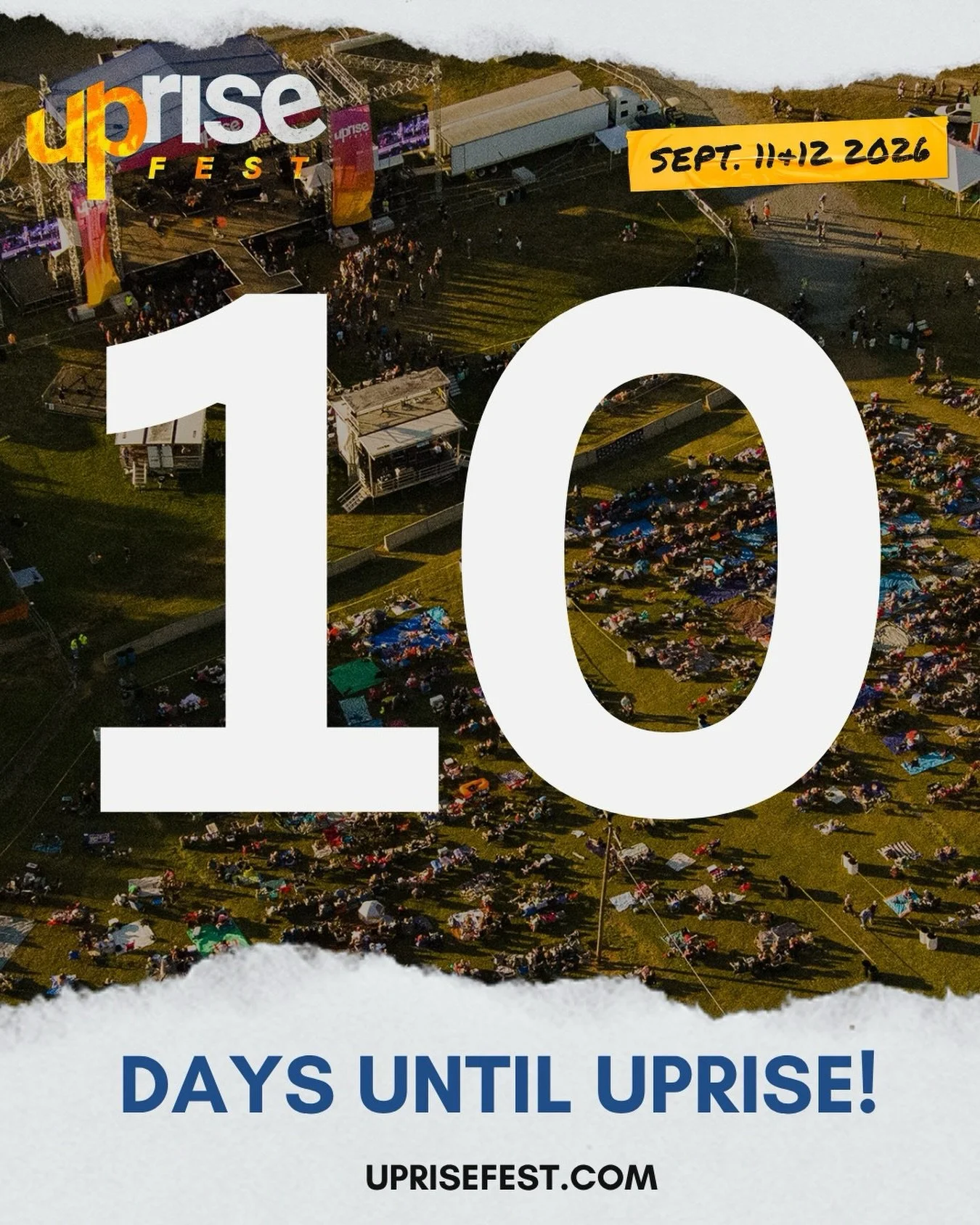 Uprise Family, it&rsquo;s just 10 DAYS until we&rsquo;re home!! 🎉 Anyone else getting excited?