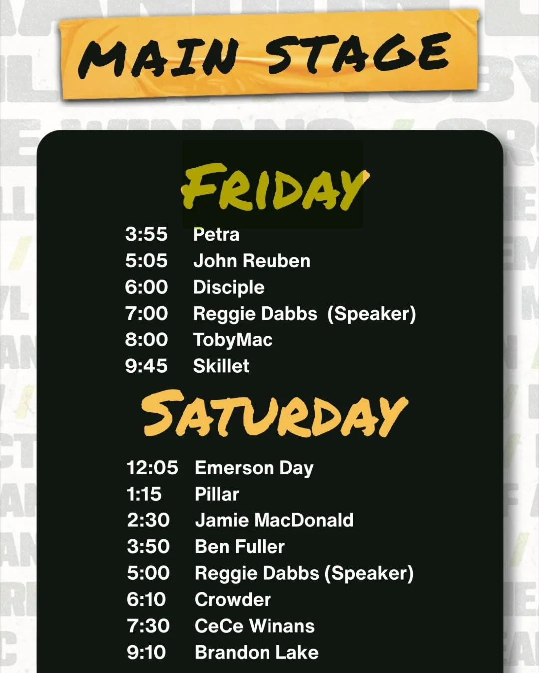 1 WEEK until Uprise Festival!! 🔥 Check out our 2026 Stage Schedules and make your plans now for Uprise Festival on September 11-12 in Shippensburg, PA!