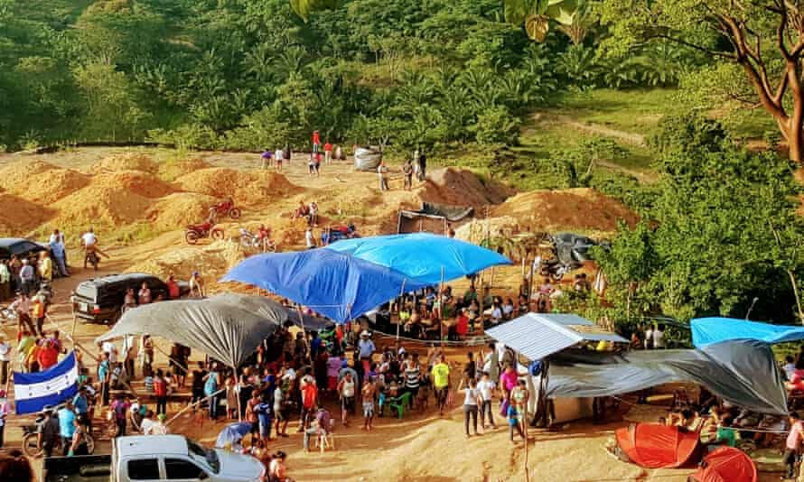 Hidden connection between US steel company NUCOR Corp. & illegal mine in Guapinol, Honduras