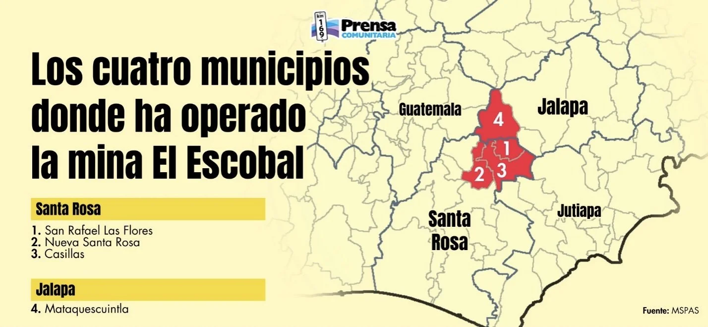 Increase in cancer deaths, arsenic levels in water systems near Canadian company Pan American Silver’s mine in Guatemala