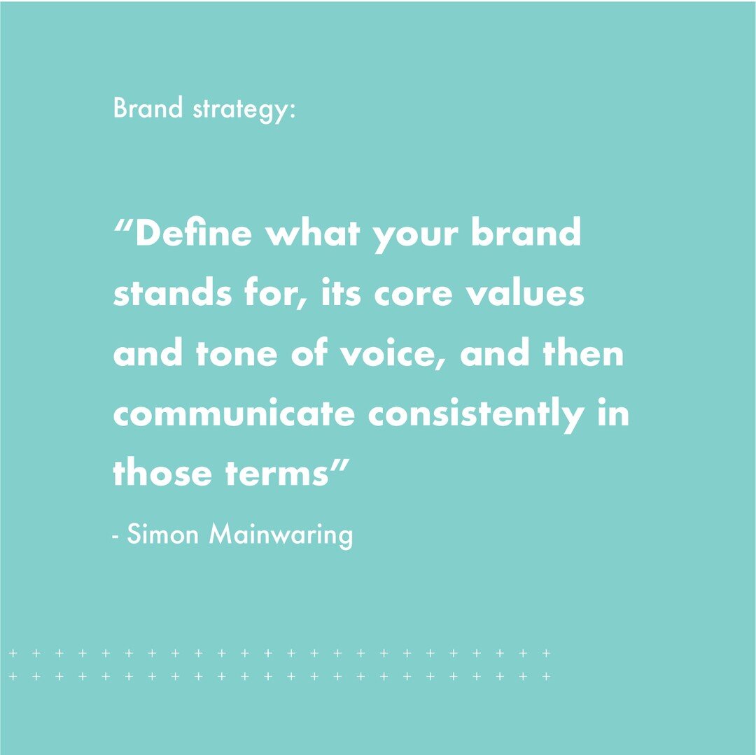 💥This just perfectly sums up how to create and use your brand strategy.

It really doesn&rsquo;t have to be that complicated.
⠀⠀⠀⠀⠀⠀⠀⠀⠀
Once your business has done the brand strategy groundwork (that's my jam!), it is all about consistency. Consiste