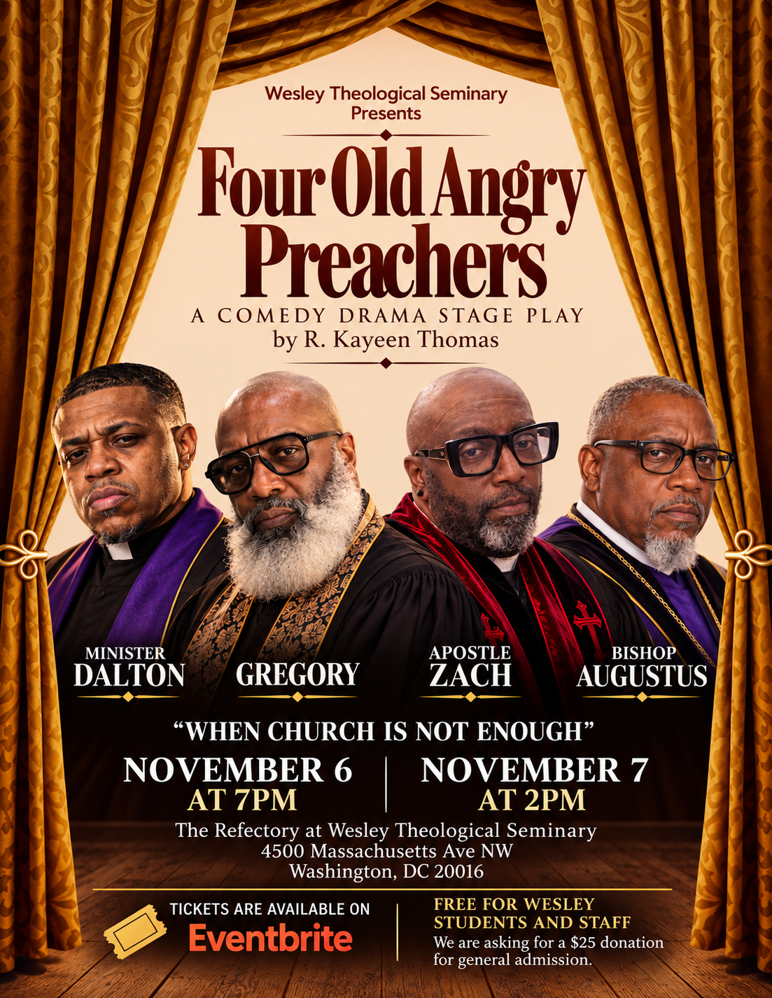 Four Old Angry Preachers 