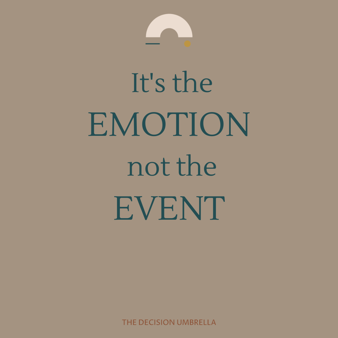 Emotion or Event? 
