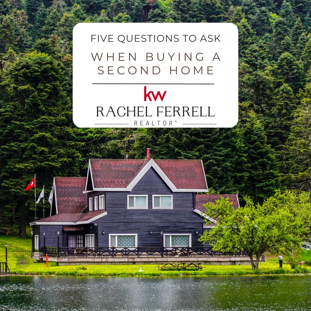 Considering a second home?  Here are 4 key questions to ponder:

How much will it cost?
How often will you use it?
What are the annual costs?
Do you have an exit strategy?

Ready to explore your options? Let's chat! And if you're eyeing a vacation ho
