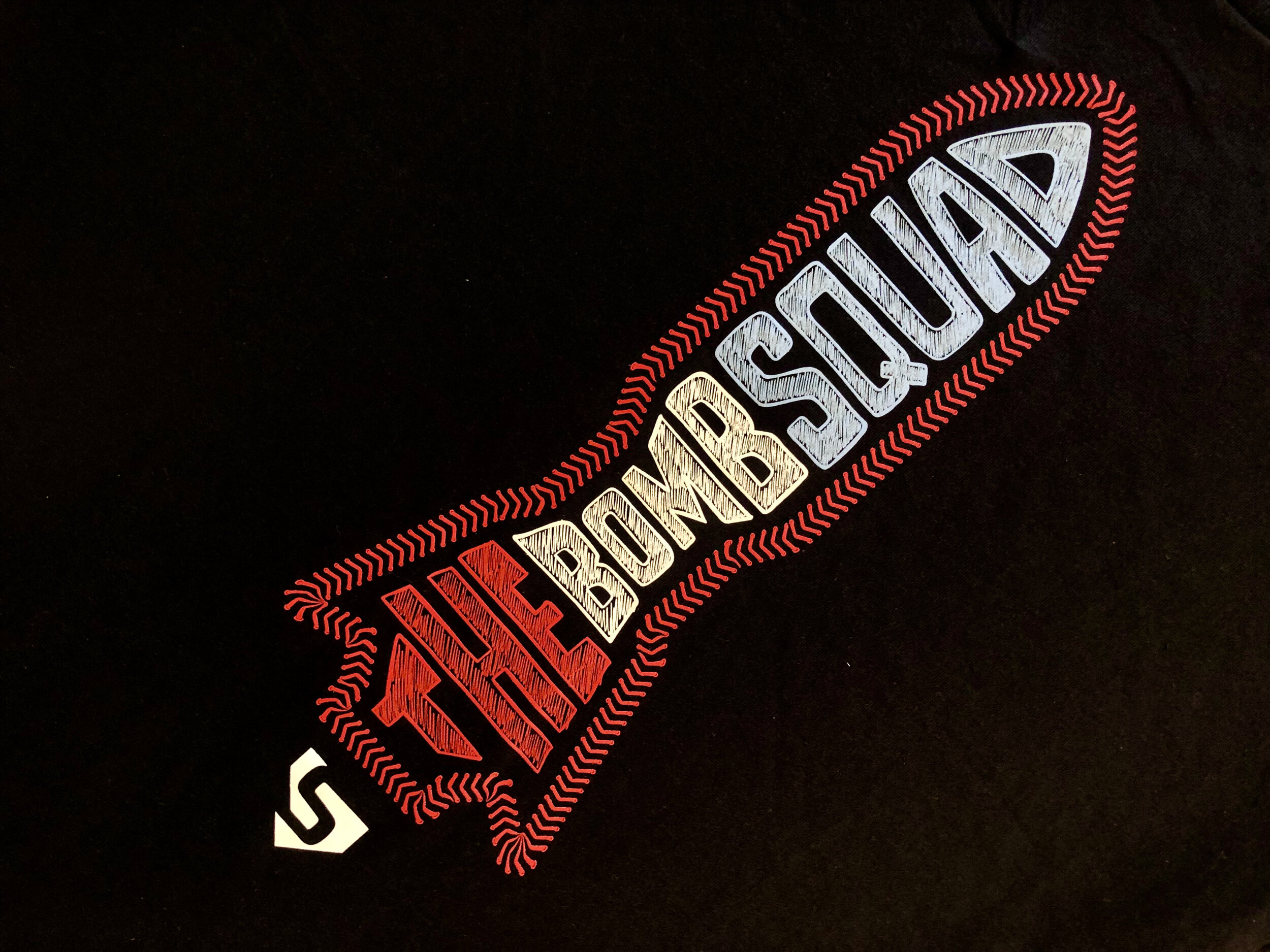 The Bomb Squad Baseball T-Shirt