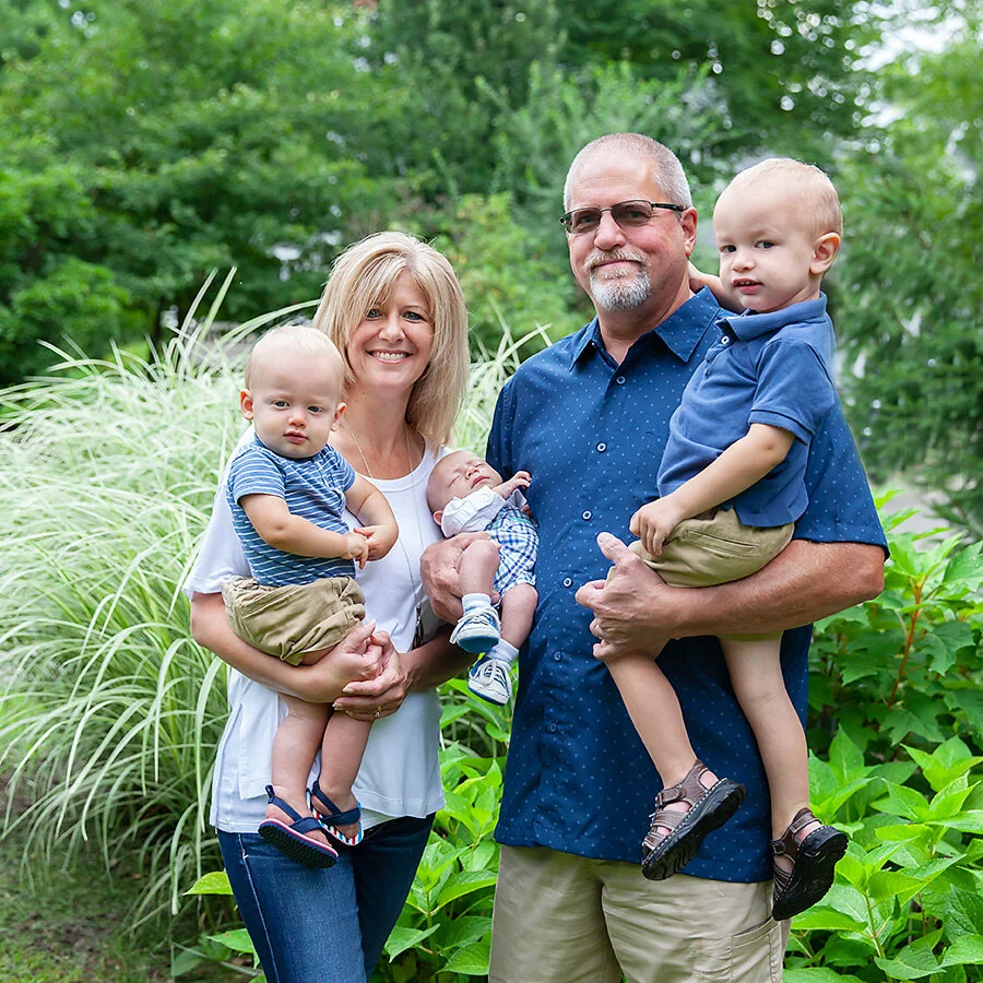 Family Photographer Northwest Indiana Grandbabies Grandparents