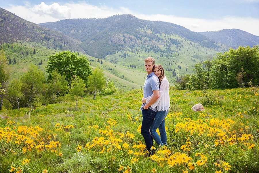 Mountain Meadow Engagement