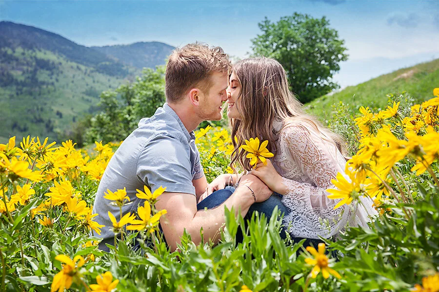 Mountains and Meadow Engagement 10
