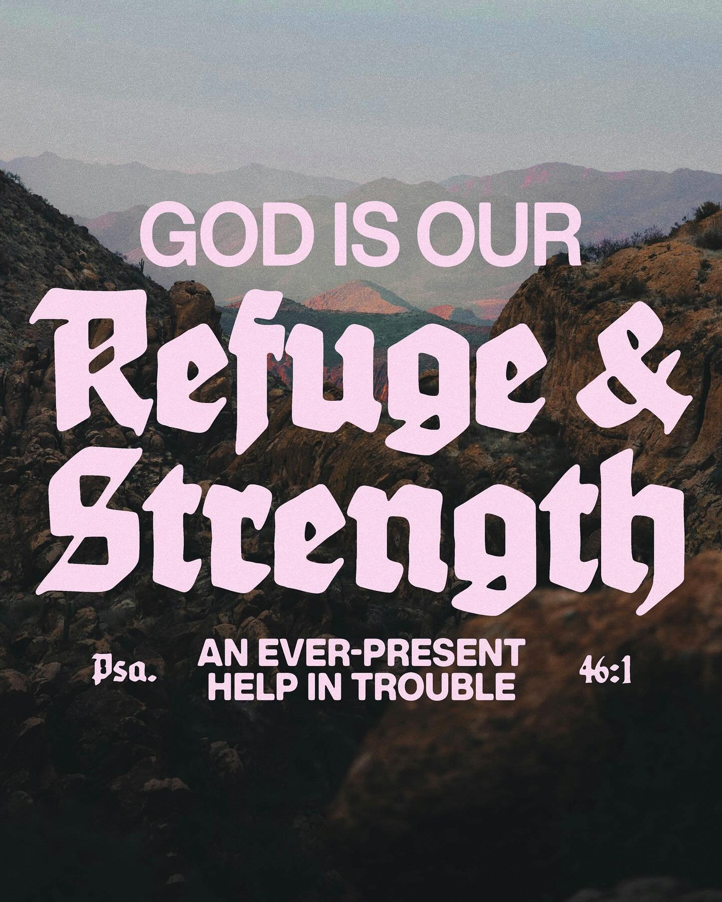 No matter what challenges we face, we can find refuge and strength in God. He is our rock and our fortress, a constant source of comfort and hope in a world that can be unpredictable. When we put our trust in Him, we can face any situation with coura