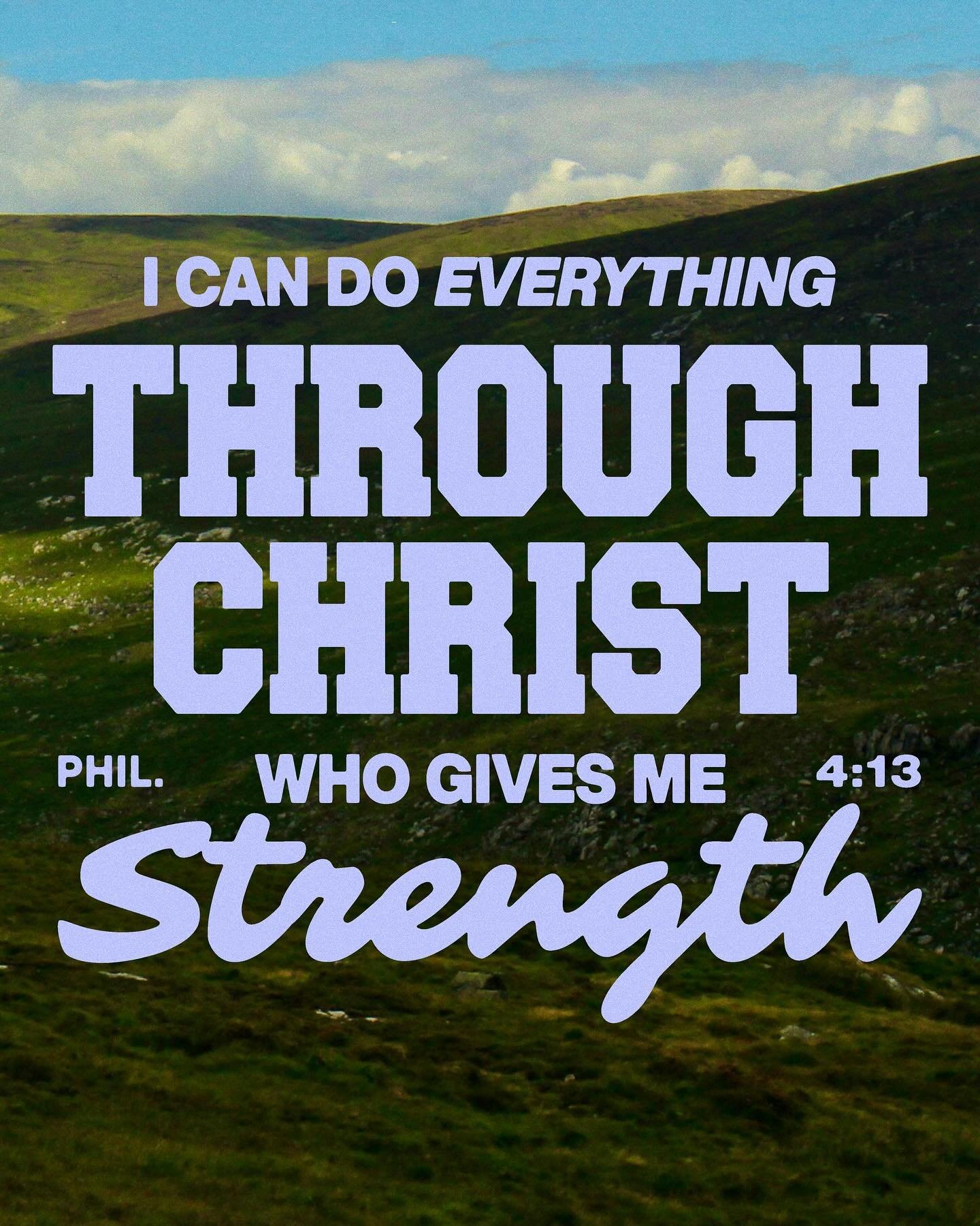 We are all flawed humans. We cannot navigate life successfully on our own. But here&rsquo;s the beautiful truth: with Jesus, every obstacle becomes conquerable. He&rsquo;s the strength we need when ours runs out, the hope that lights our way 🙌
&bull