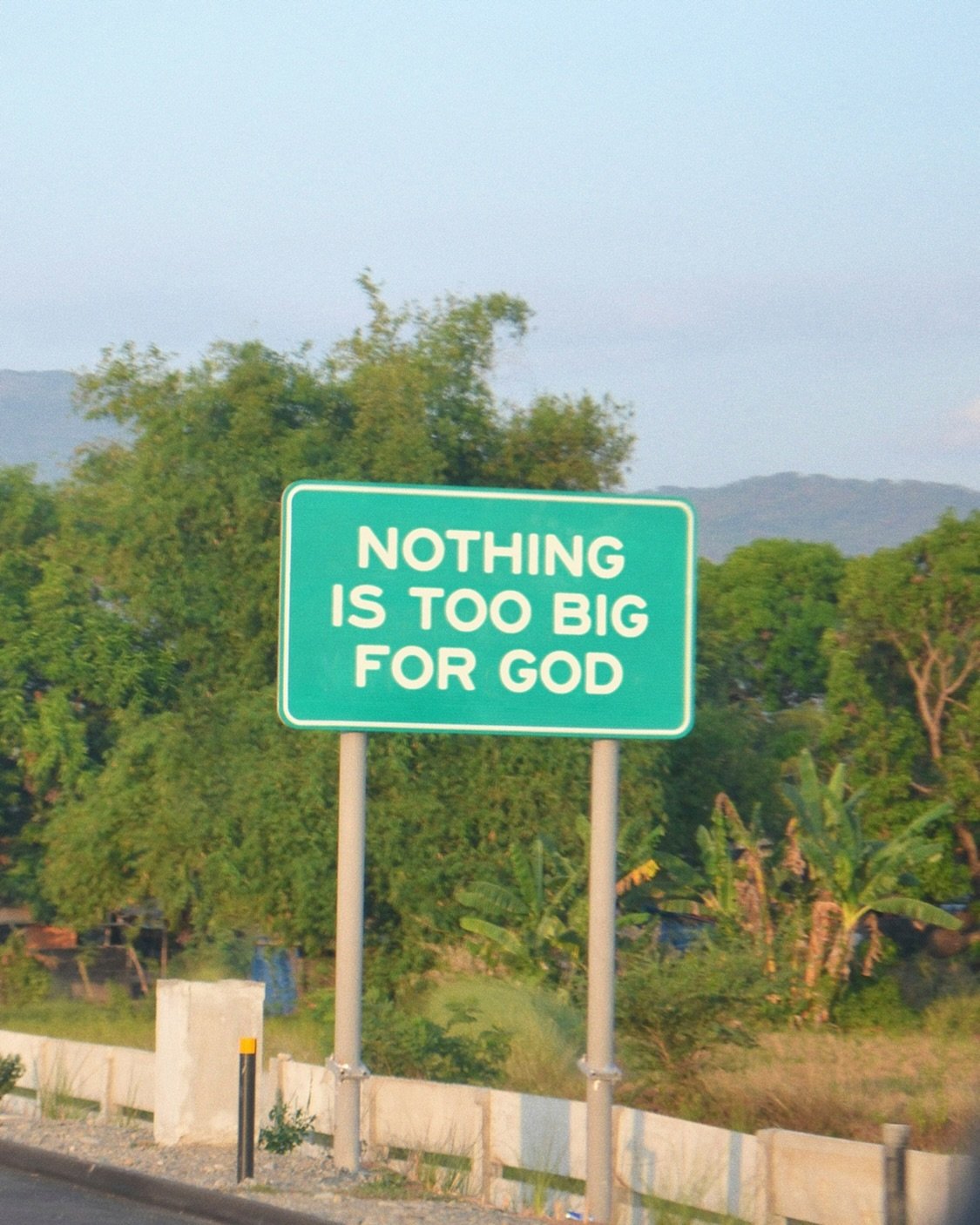 You have a God who is bigger than any challenge you may face. Lean on His strength and let Him carry you when you feel overwhelmed. Know that there is nothing too big for Him to handle and that He is always in control! 🙌