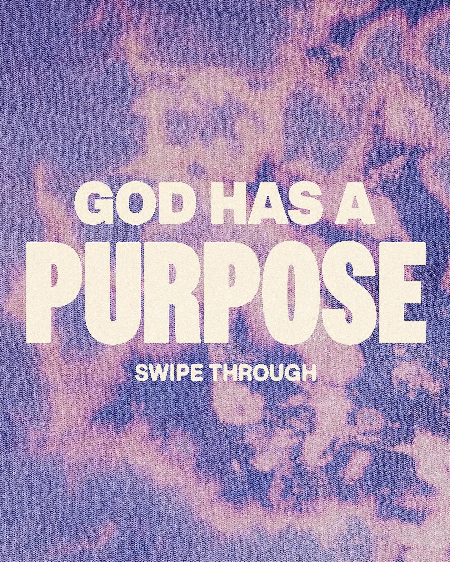 It doesn&rsquo;t matter who you are or where you&rsquo;re from, God has a purpose for you!
&bull;
Swipe through ➡️